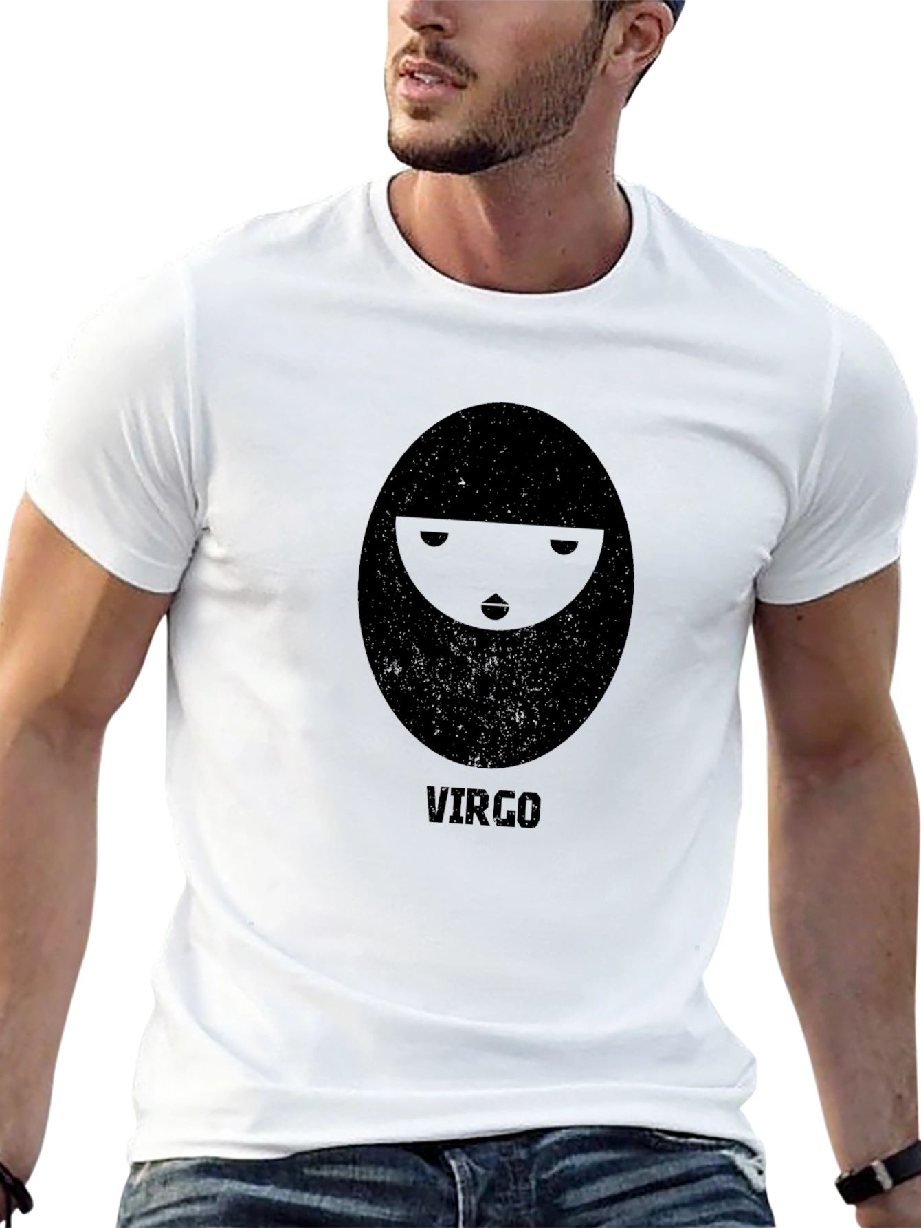 Virgo Zodiac Graphic Tee - Modern Astrology T-Shirt