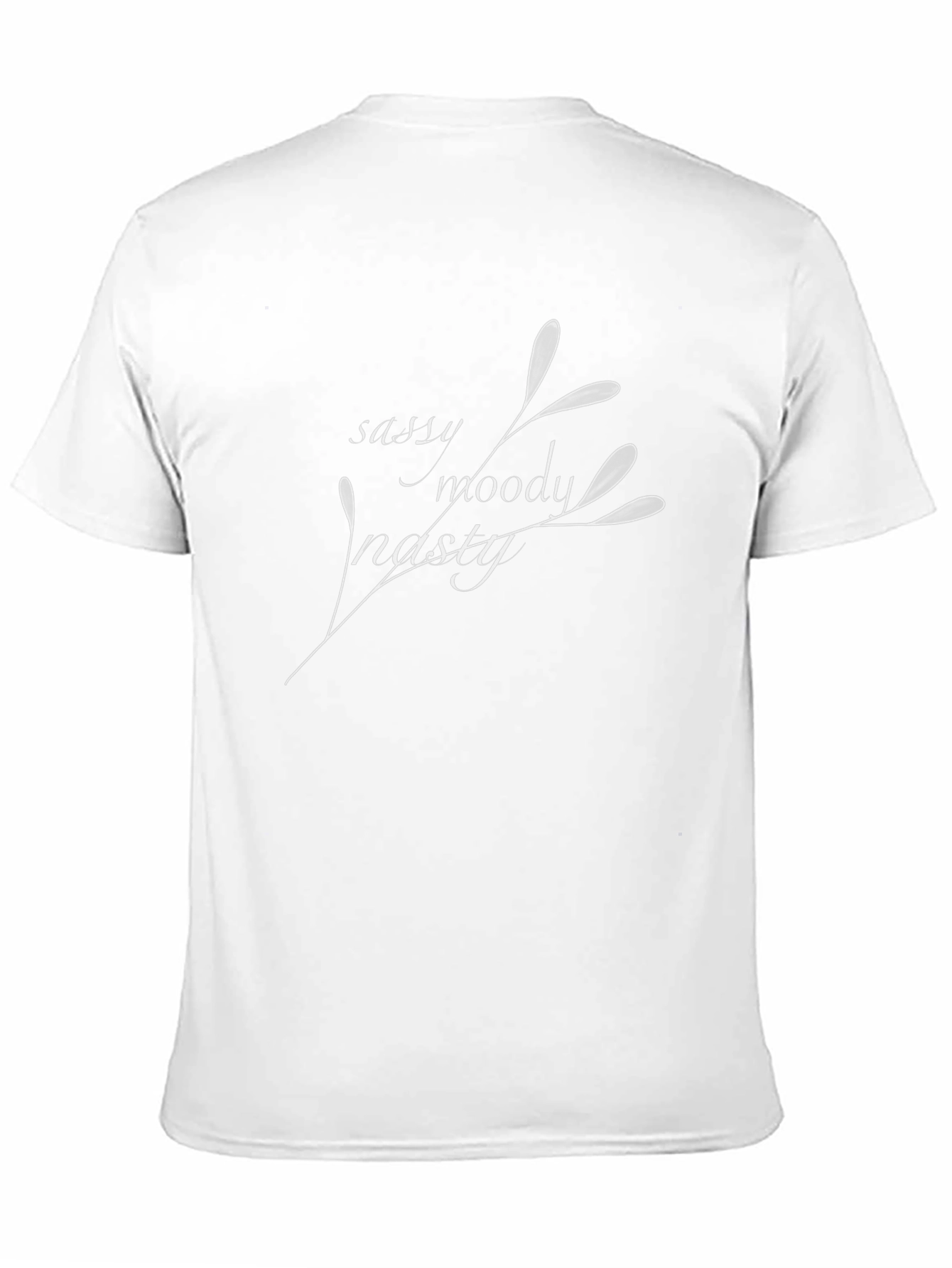 Sassy Moody Nasty T-Shirt - Black