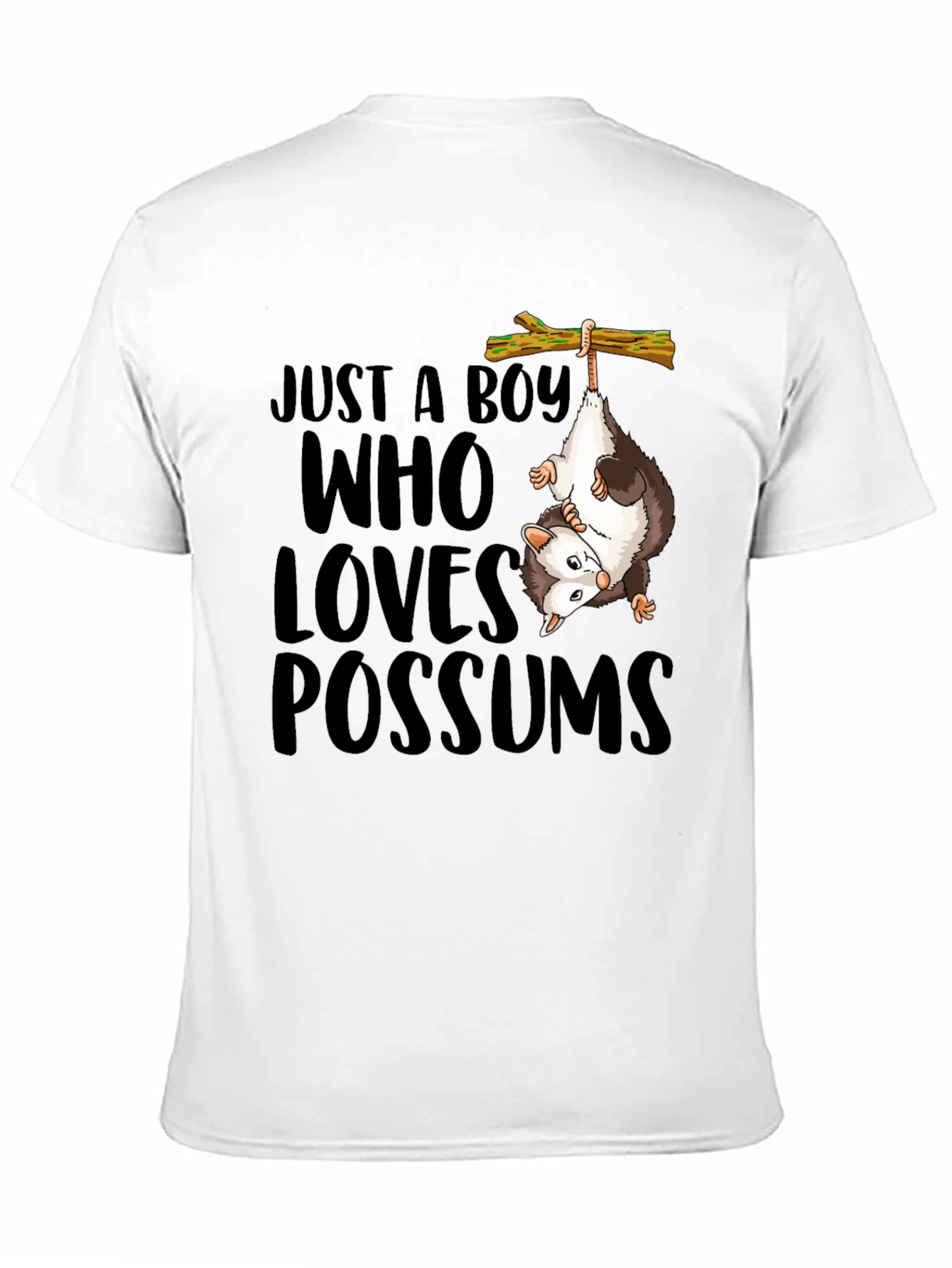Just a Boy Who Loves Possums T-Shirt