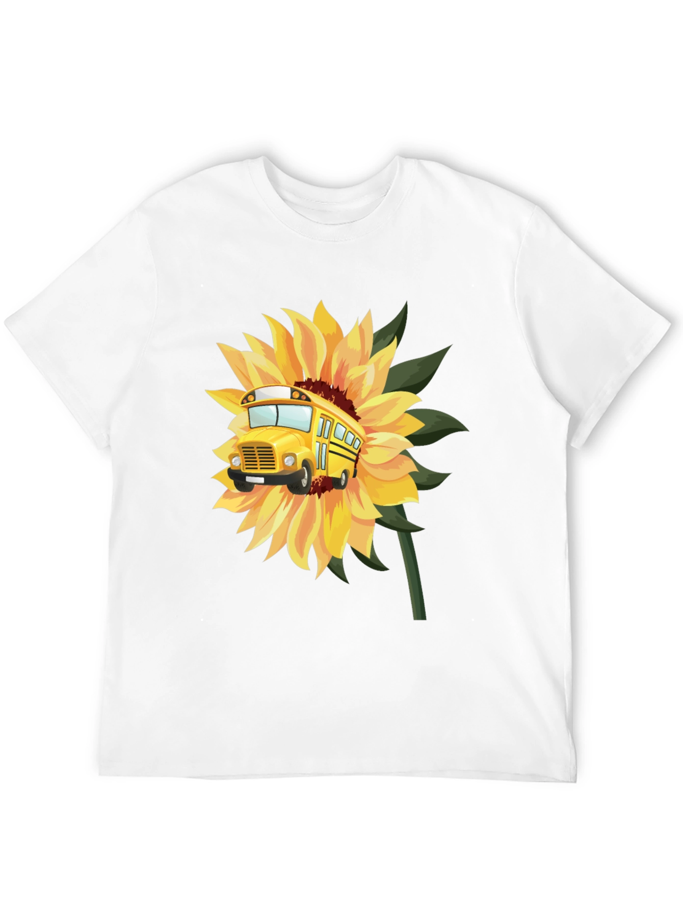Sunflower Bus T-Shirt - Back to School!