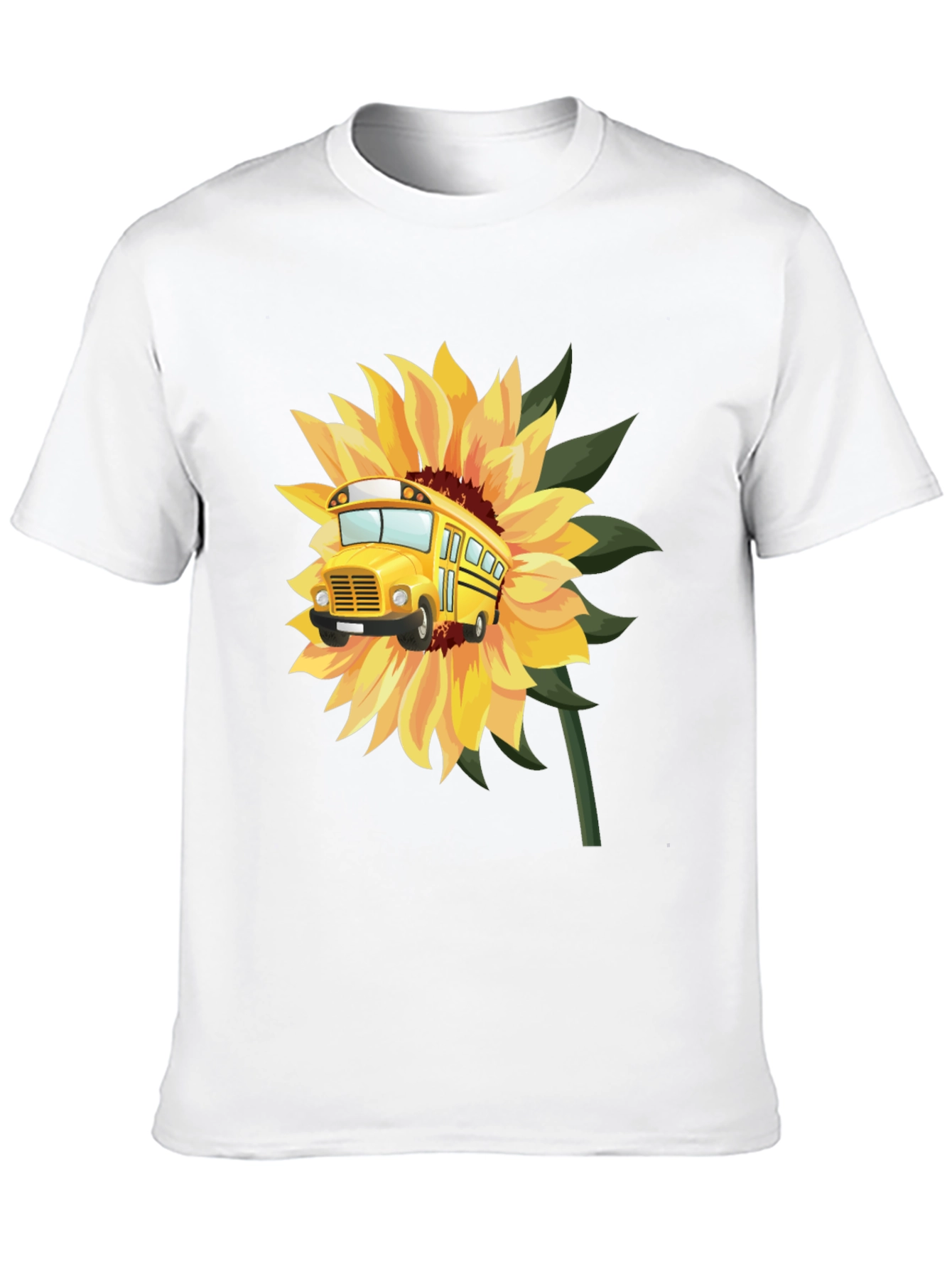 Sunflower Bus T-Shirt - Back to School!