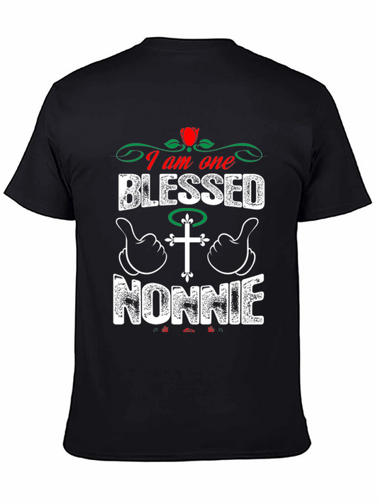 Blessed Nonnie T-Shirt - Christian Family Love