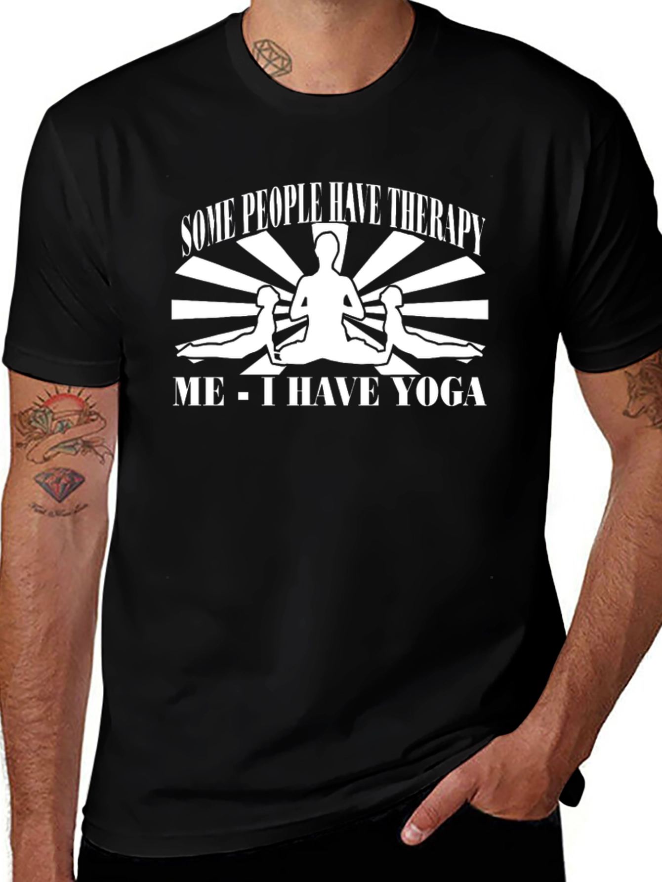 Yoga Therapy T-Shirt: Find Your Zen