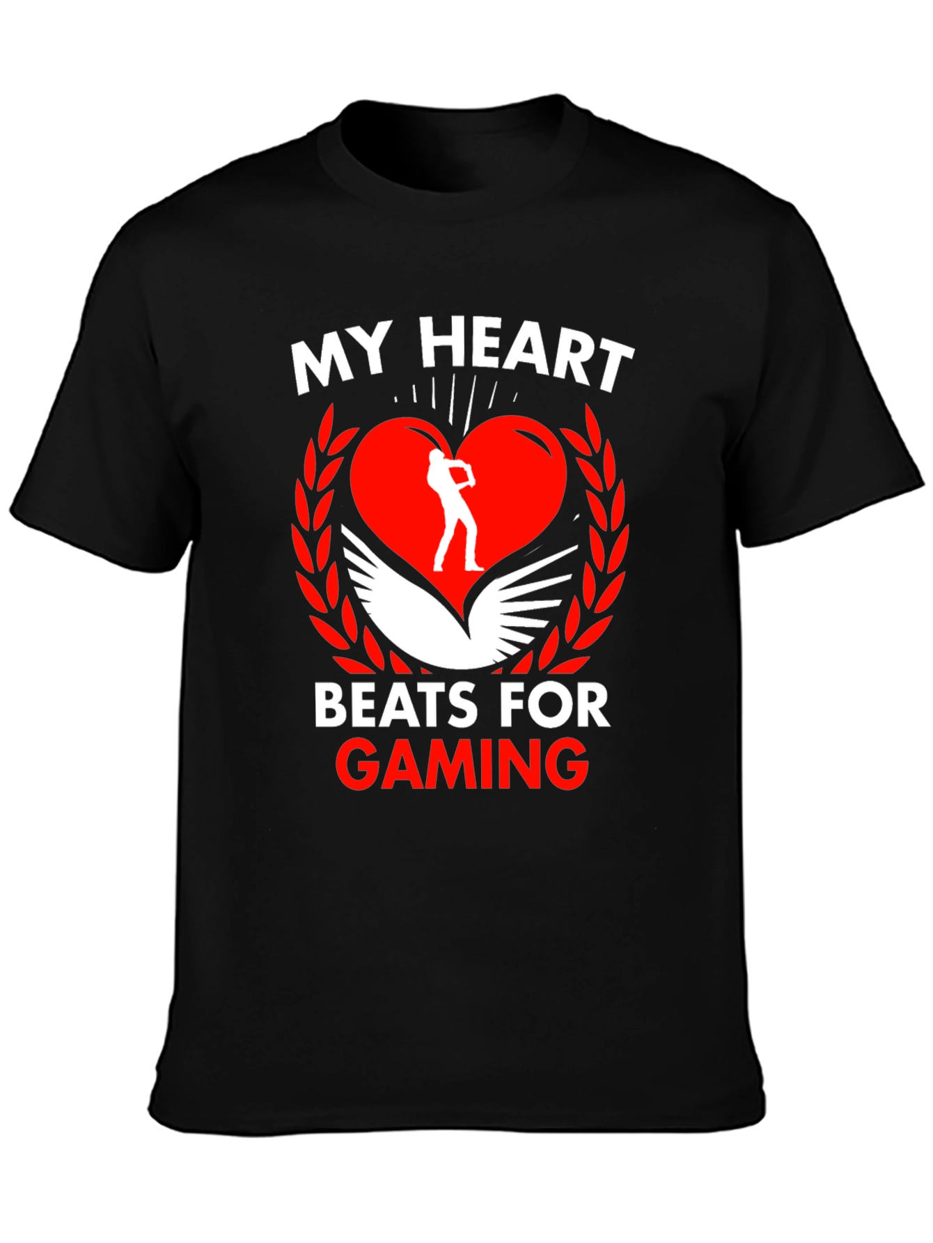 Gamer Heartbeat T-Shirt - Gaming Passion