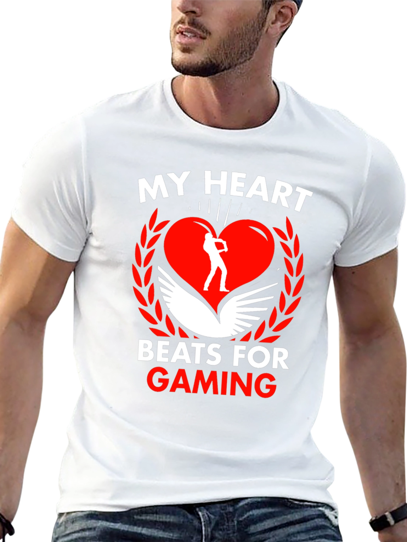 Gamer Heartbeat T-Shirt - Gaming Passion