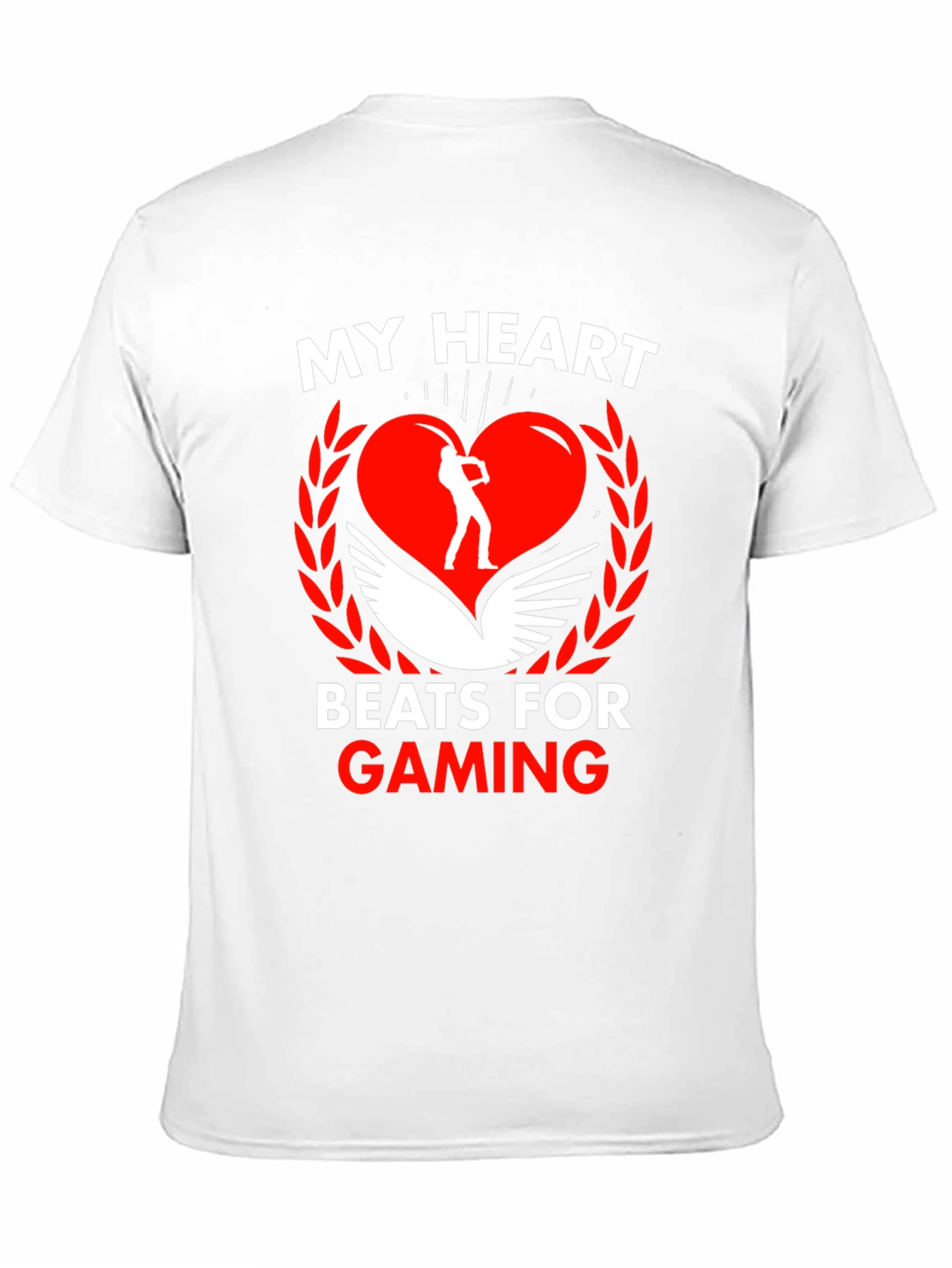 Gamer Heartbeat T-Shirt - Gaming Passion