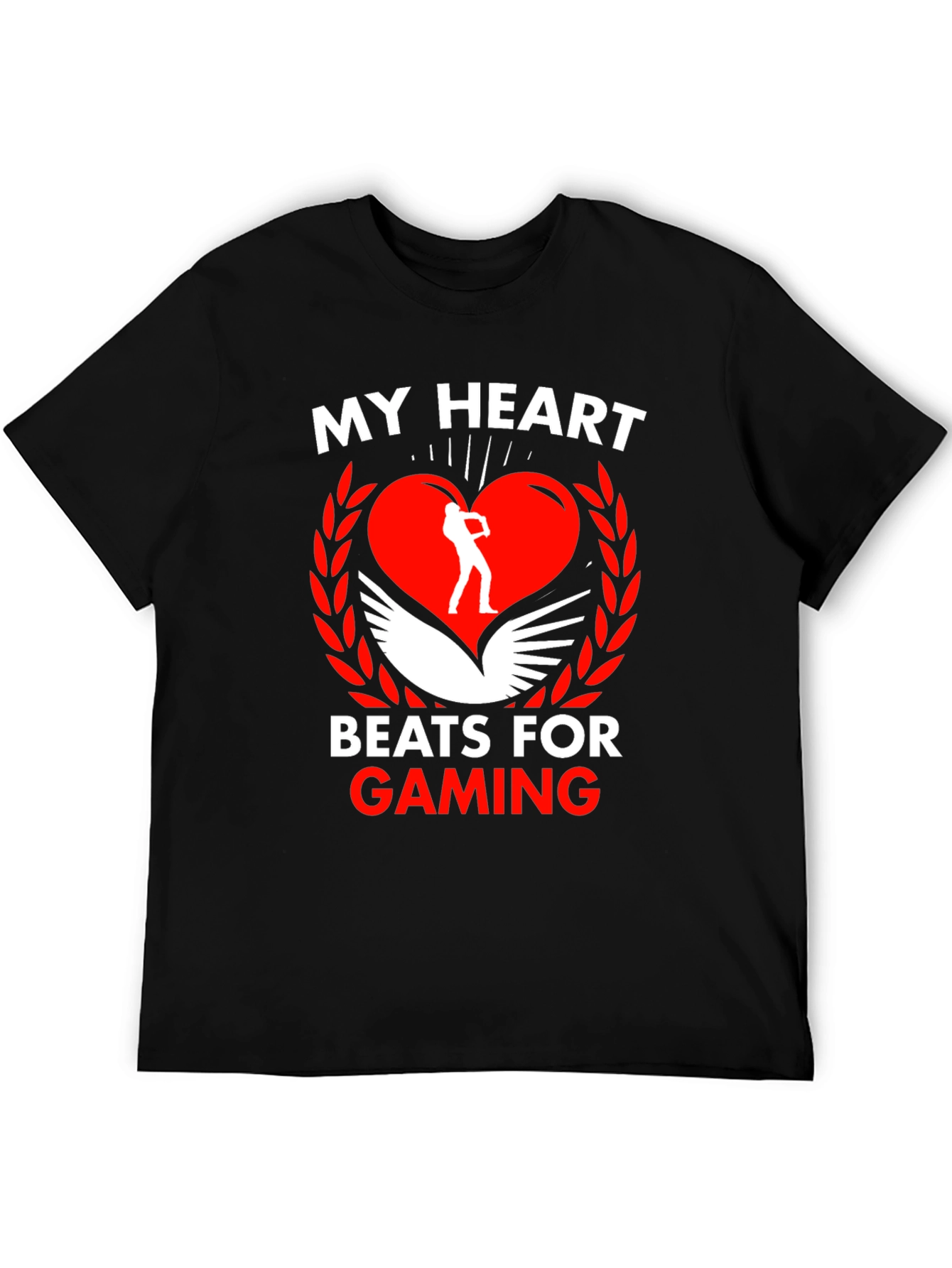 Gamer Heartbeat T-Shirt - Gaming Passion