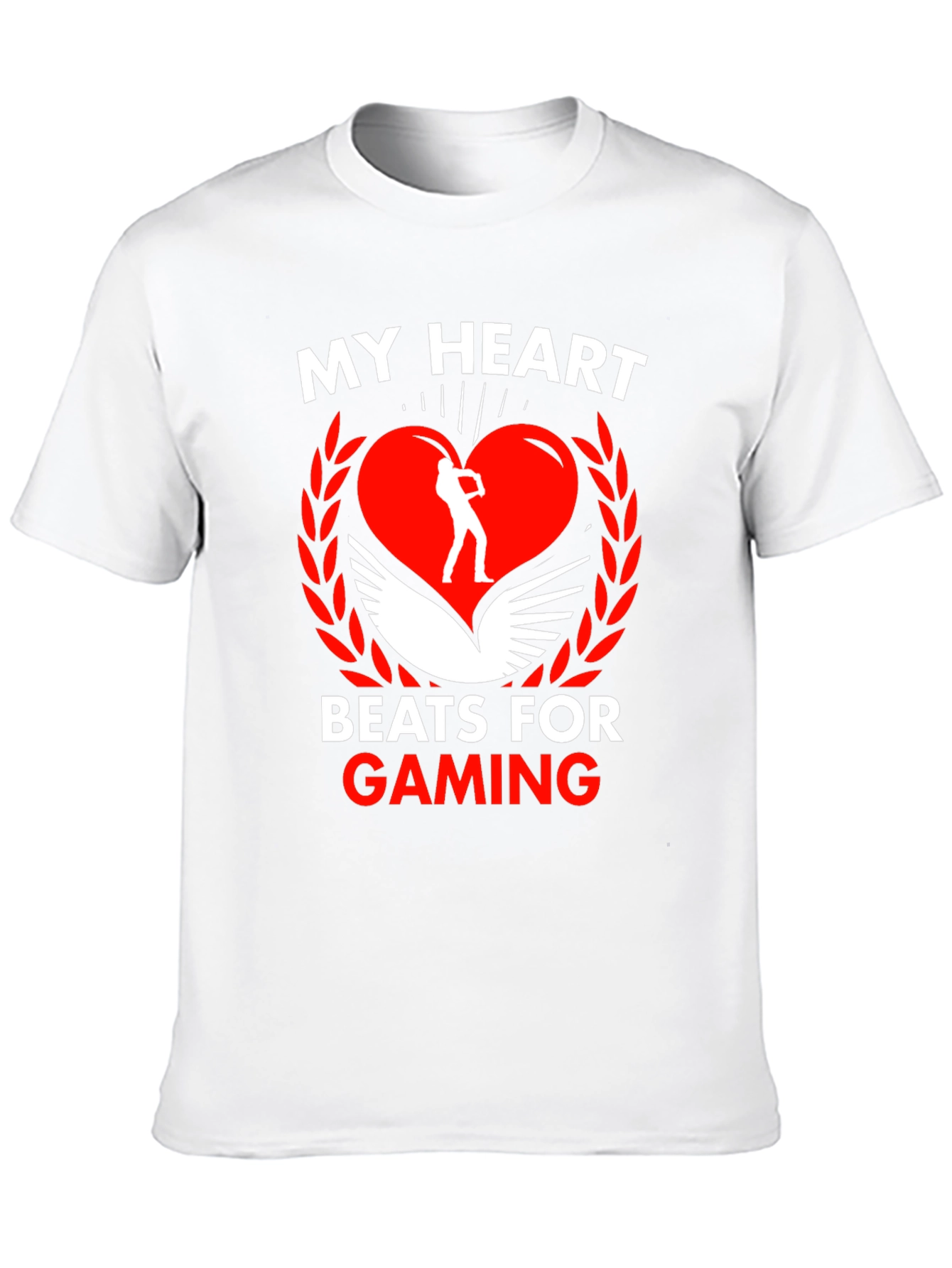 Gamer Heartbeat T-Shirt - Gaming Passion