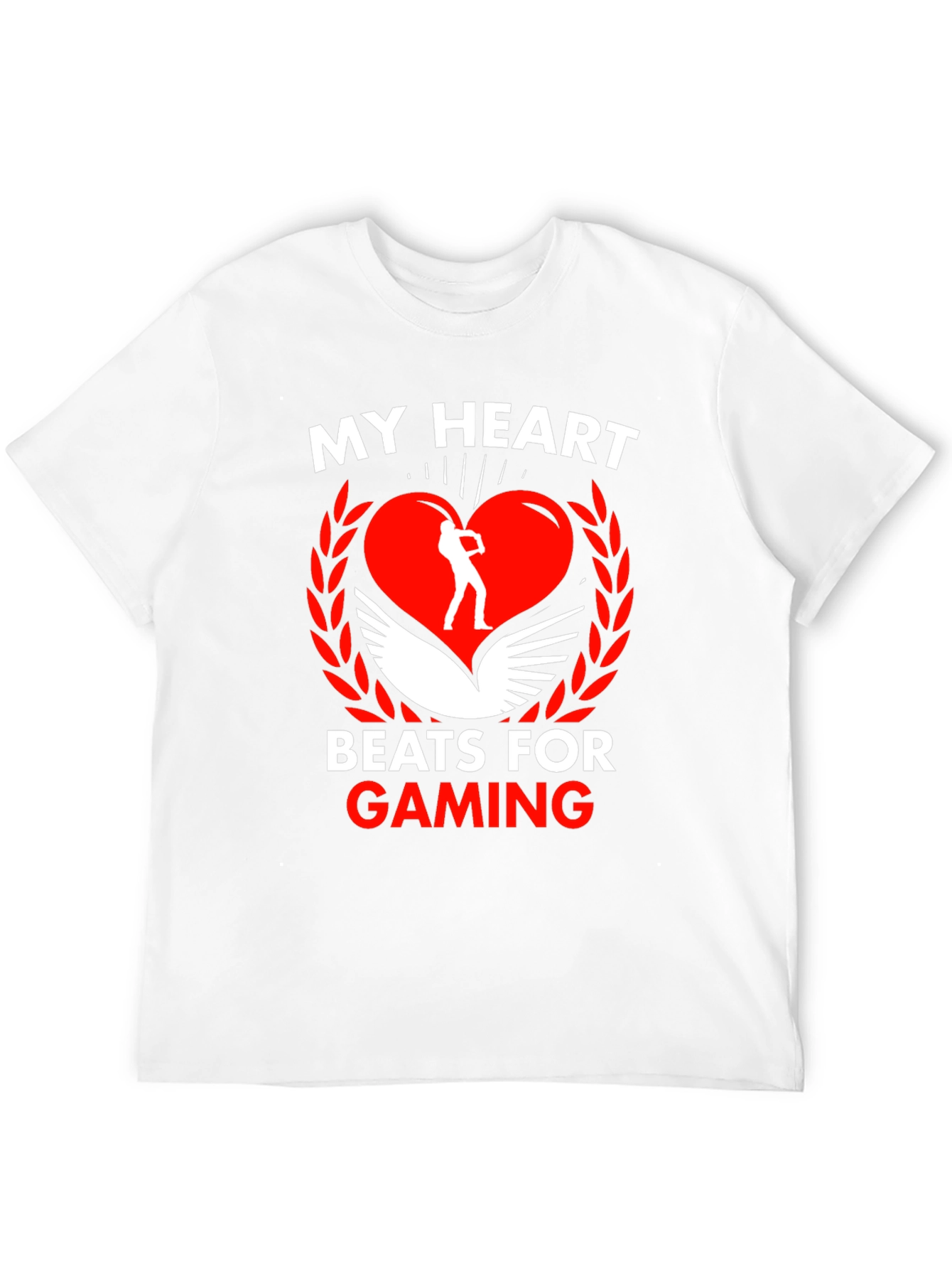 Gamer Heartbeat T-Shirt - Gaming Passion