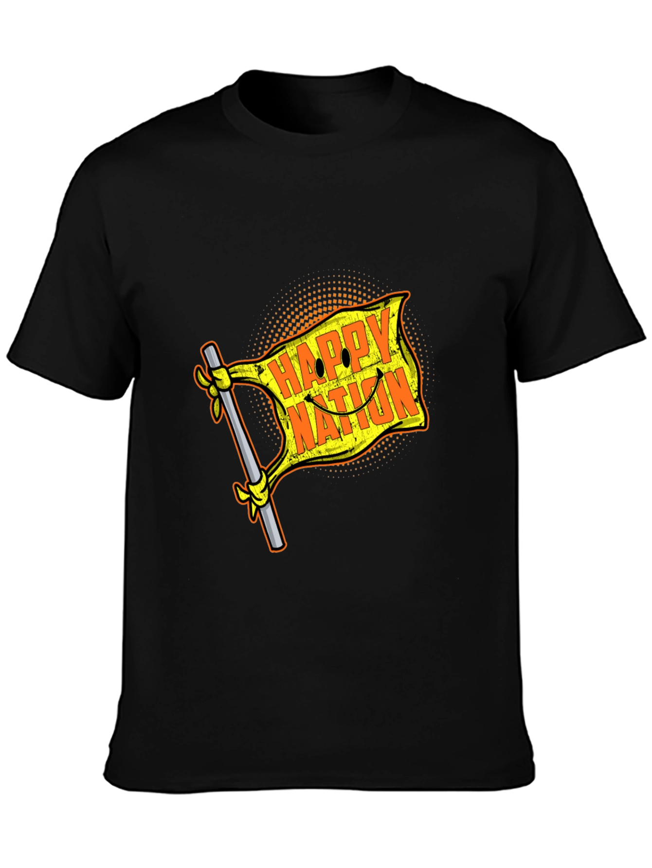 Happy Nation Graphic T-Shirt