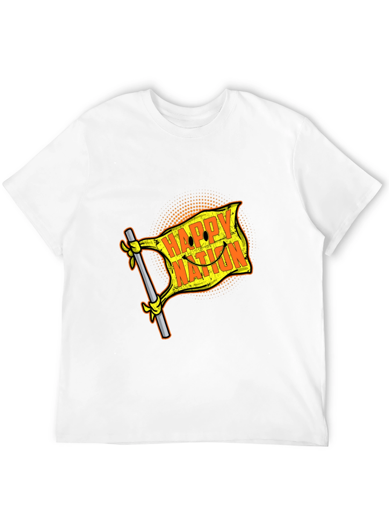Happy Nation Graphic T-Shirt