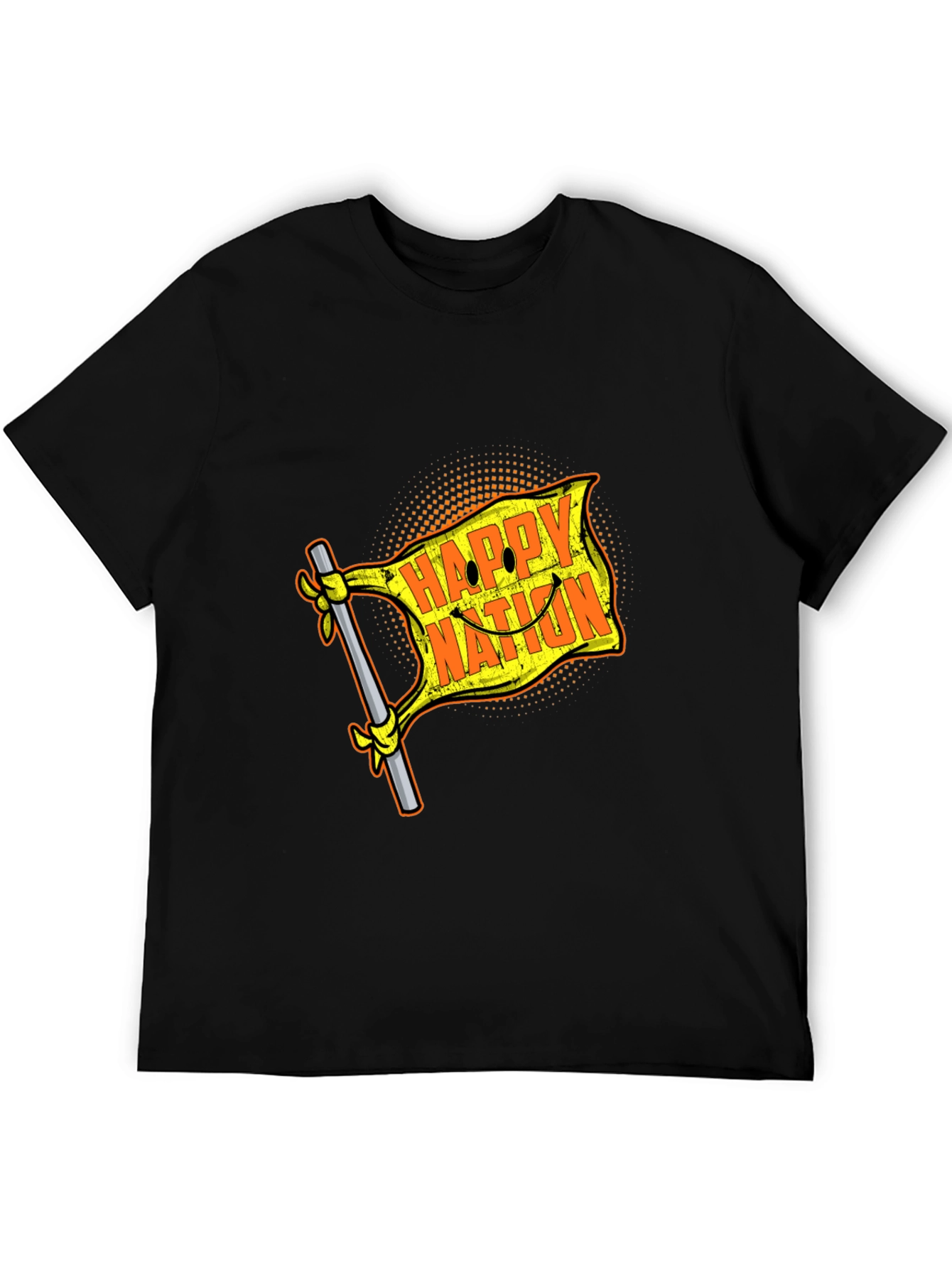 Happy Nation Graphic T-Shirt