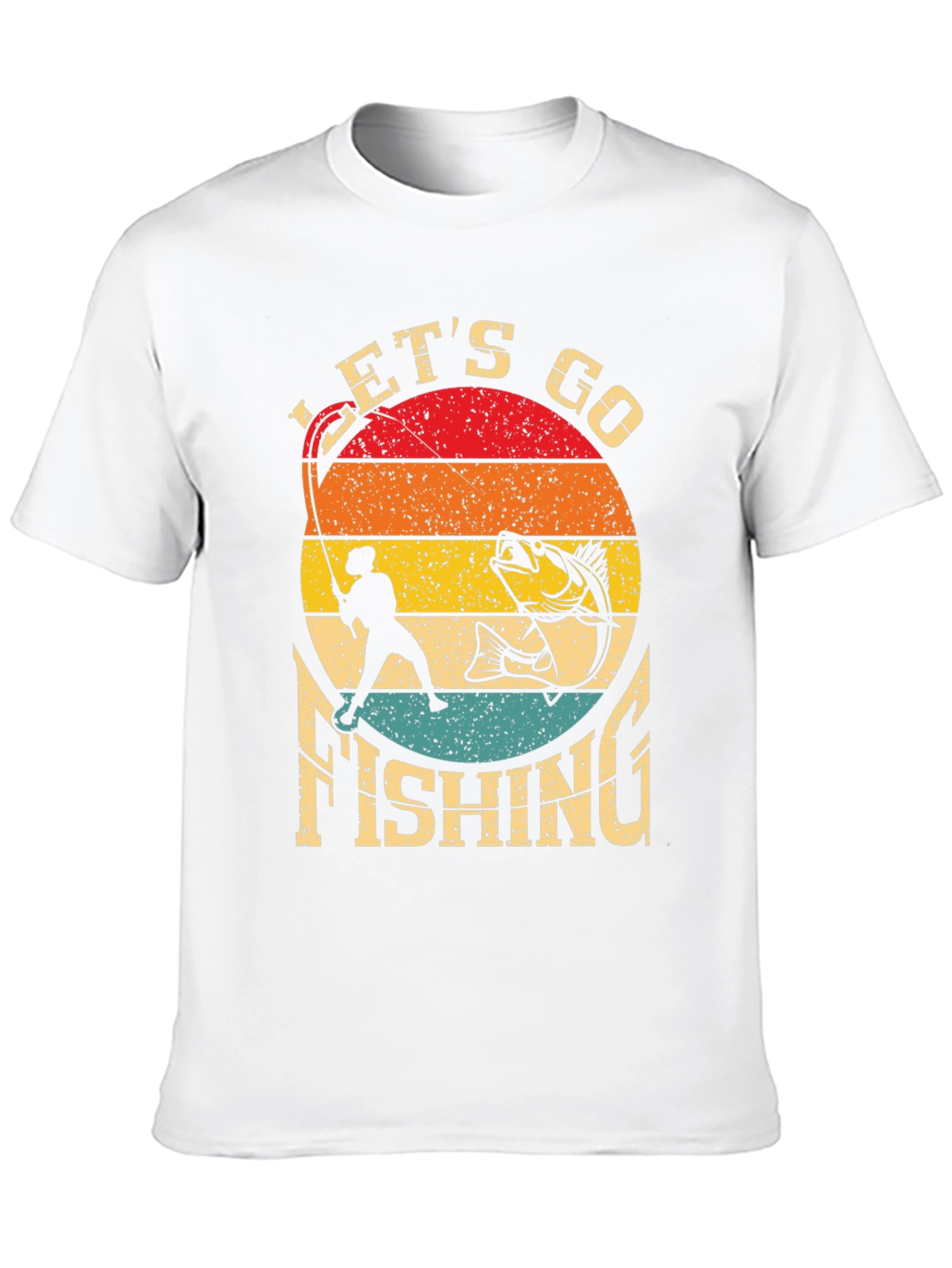 Lets Go Fishing Graphic Tee