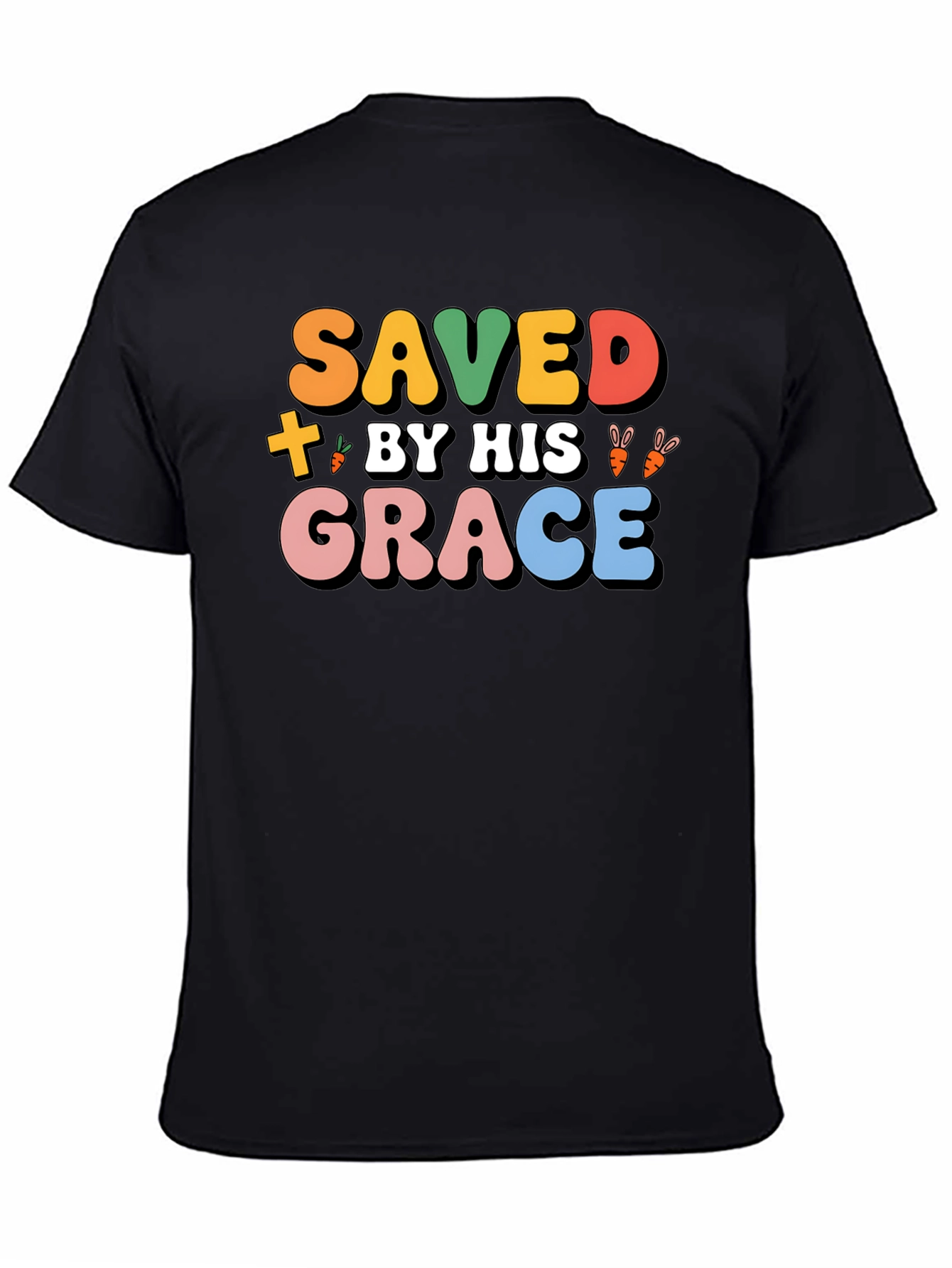 Saved By His Grace T-Shirt - Easter Gift