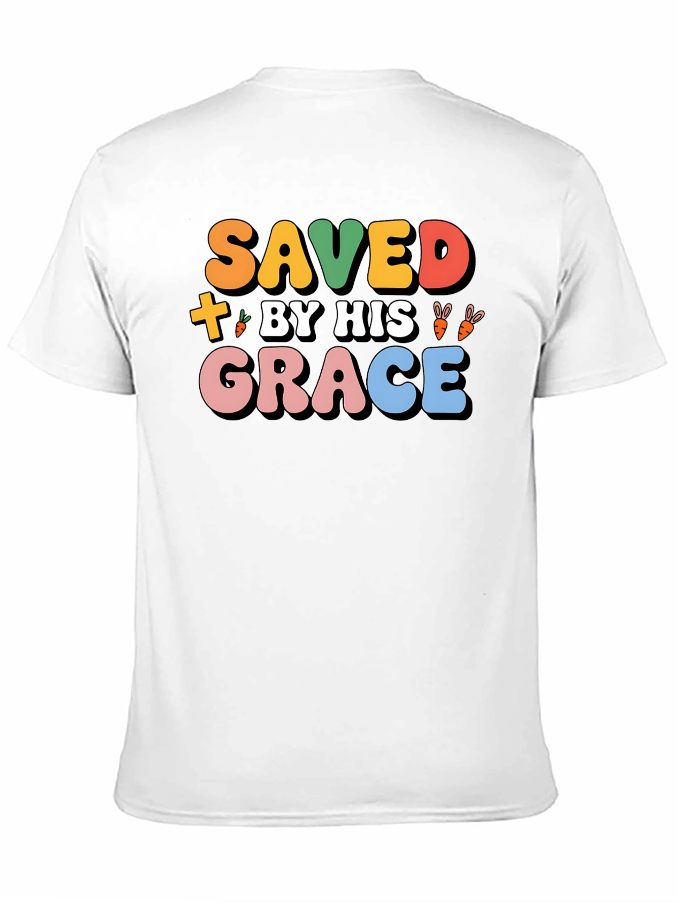 Saved By His Grace T-Shirt - Easter Gift