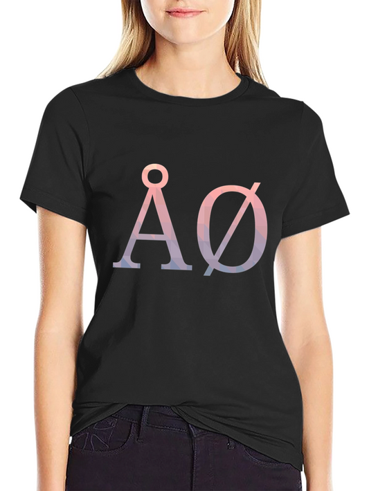ÅØ T-Shirt: Unique Scandinavian Design