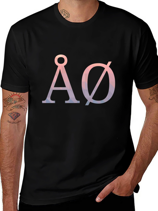 ÅØ T-Shirt: Unique Scandinavian Design