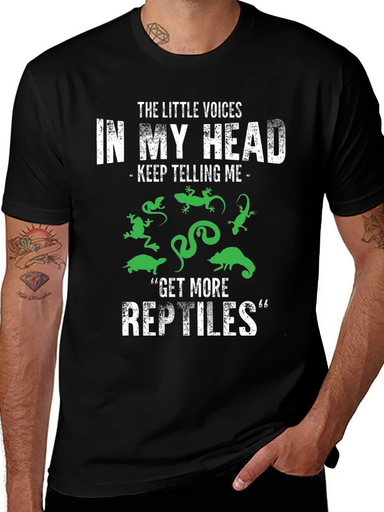 Reptile Lover T-Shirt - Get More Reptiles