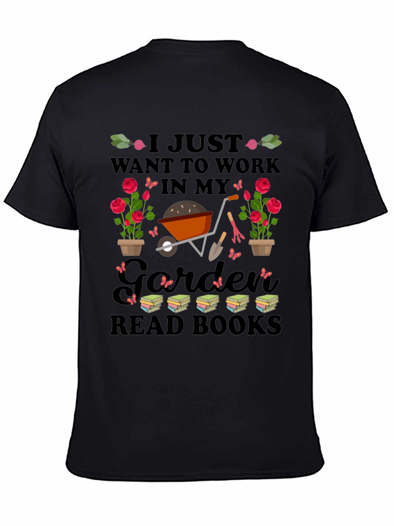 Gardening & Reading T-Shirt