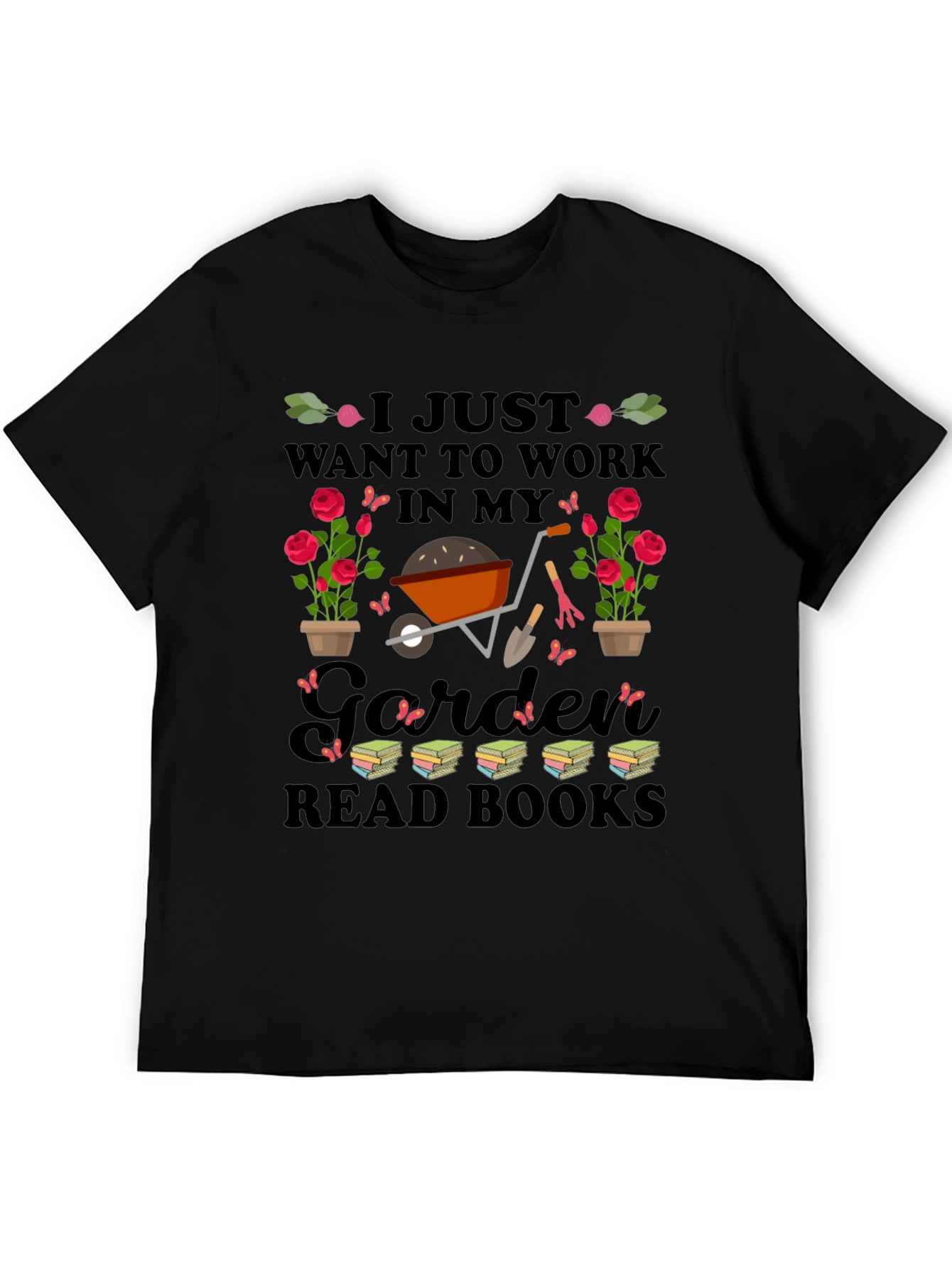 Gardening & Reading T-Shirt