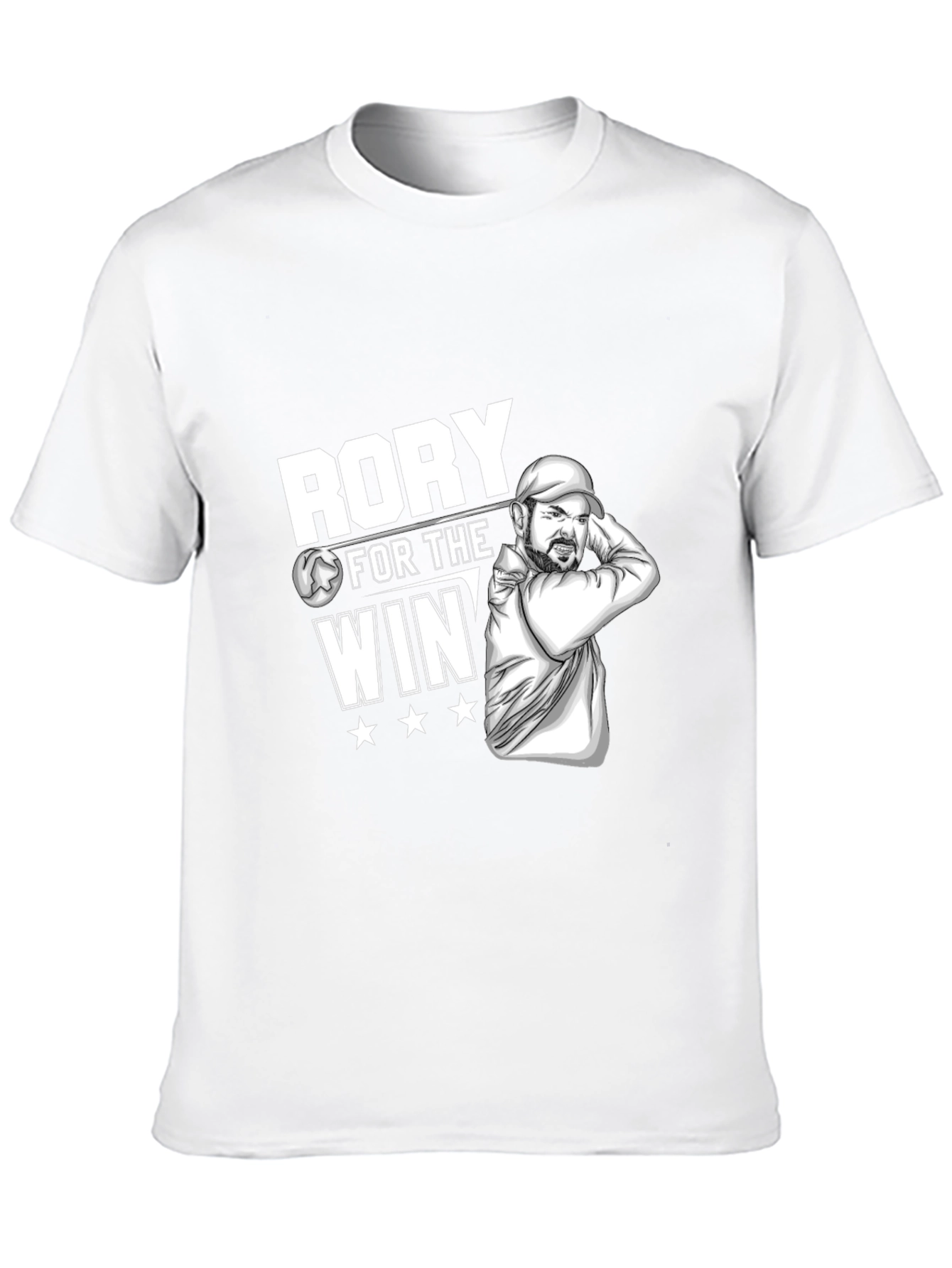 Rory For The Win Black T-Shirt