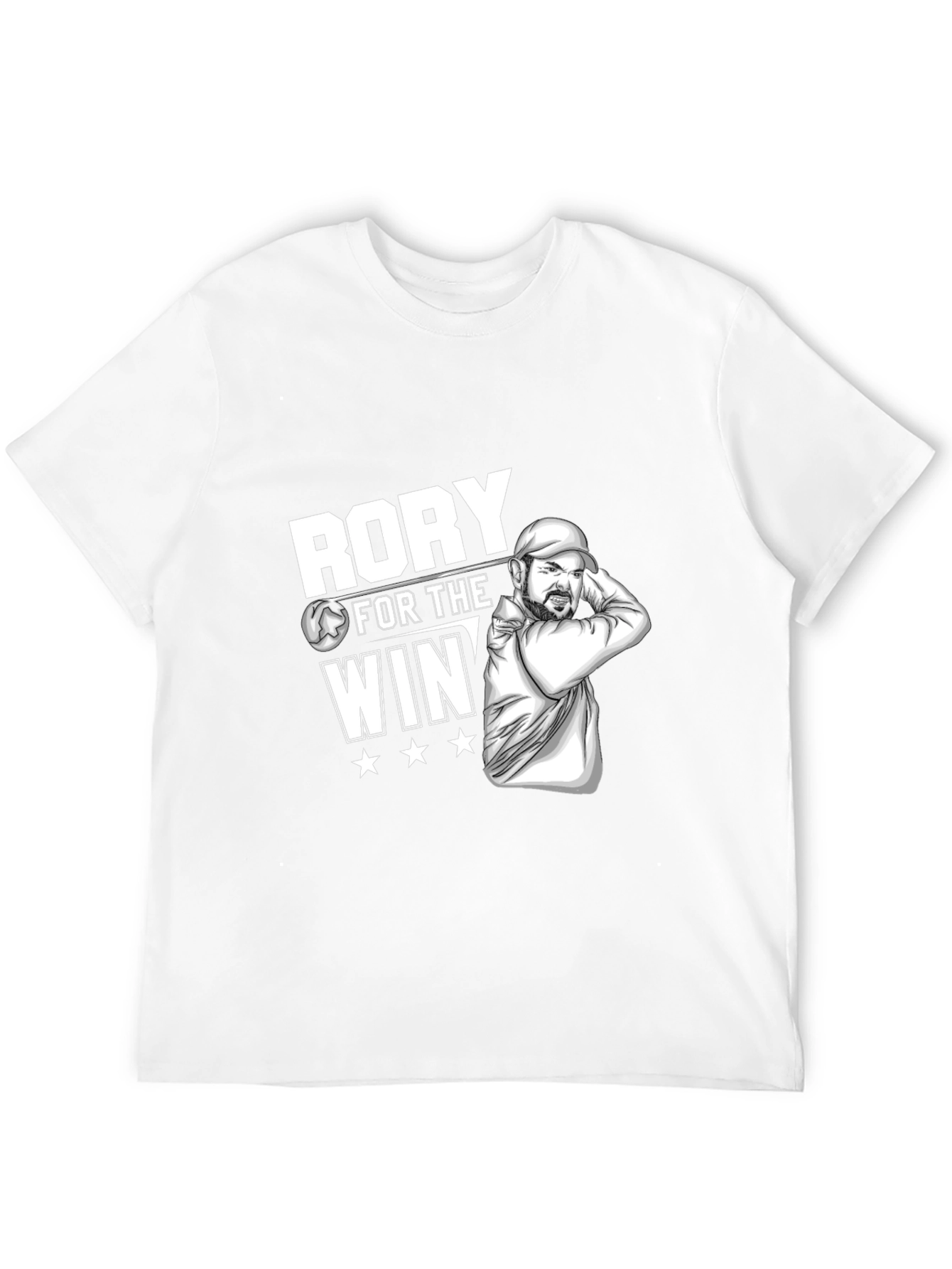 Rory For The Win Black T-Shirt
