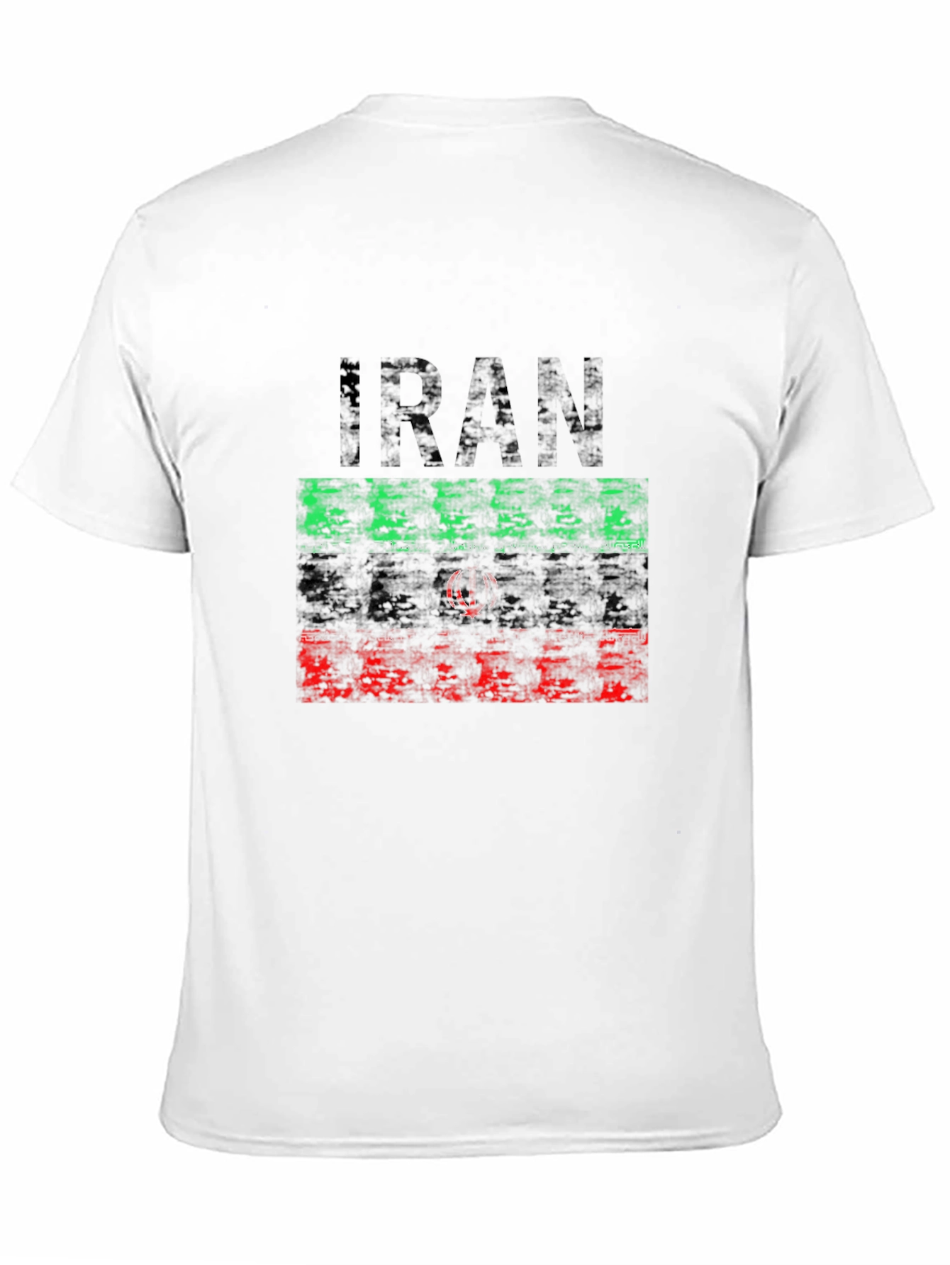 Iran Flag T-Shirt - Distressed Graphic Tee