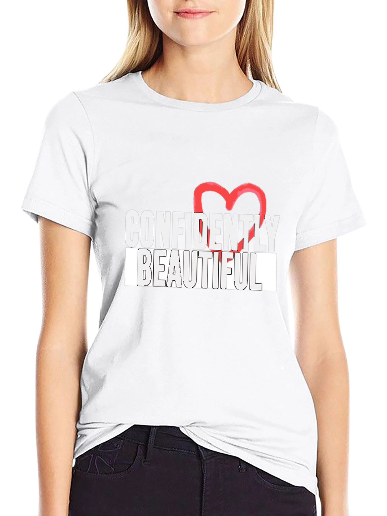 Confidently Beautiful Graphic Tee