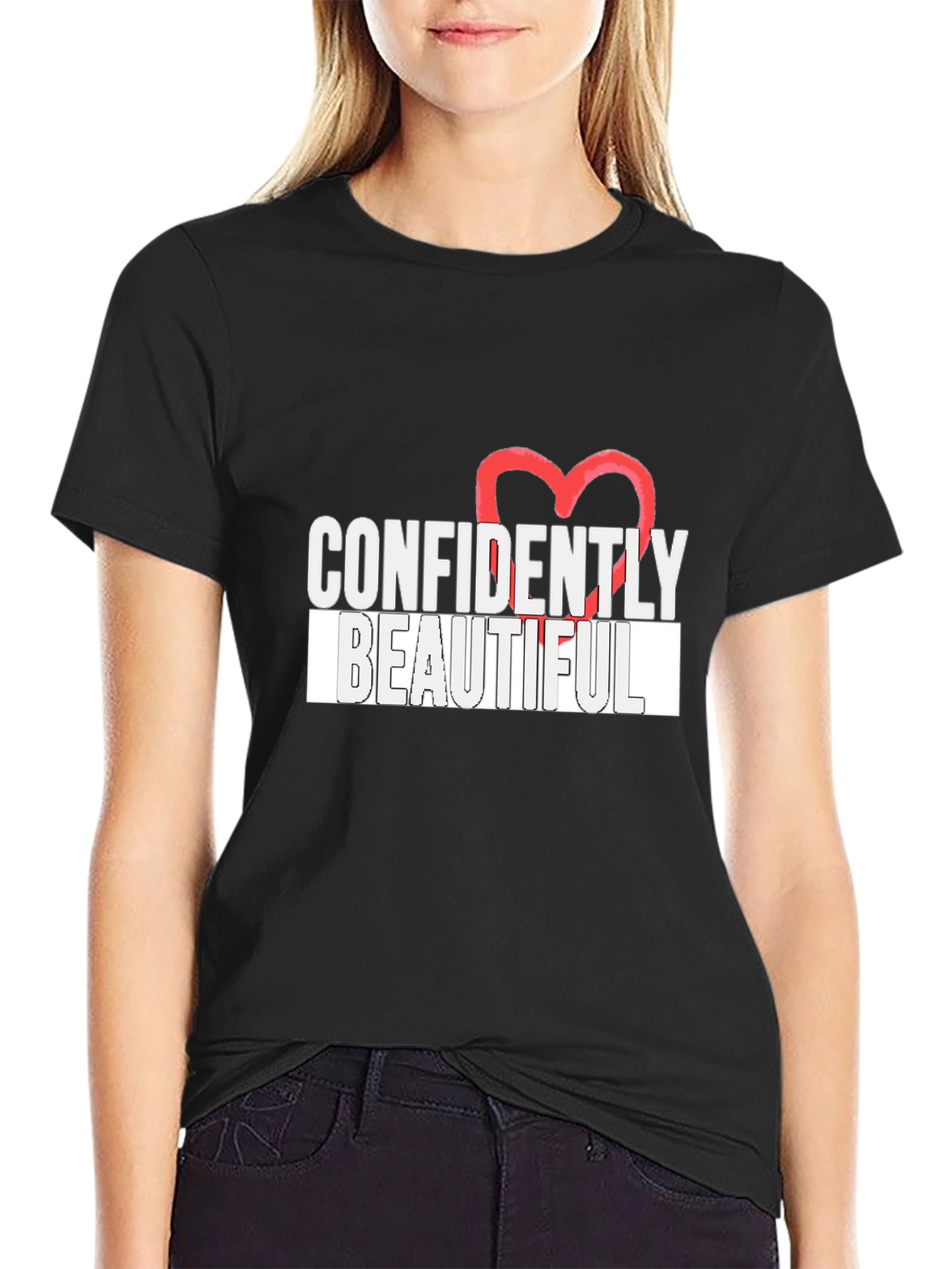 Confidently Beautiful Graphic Tee