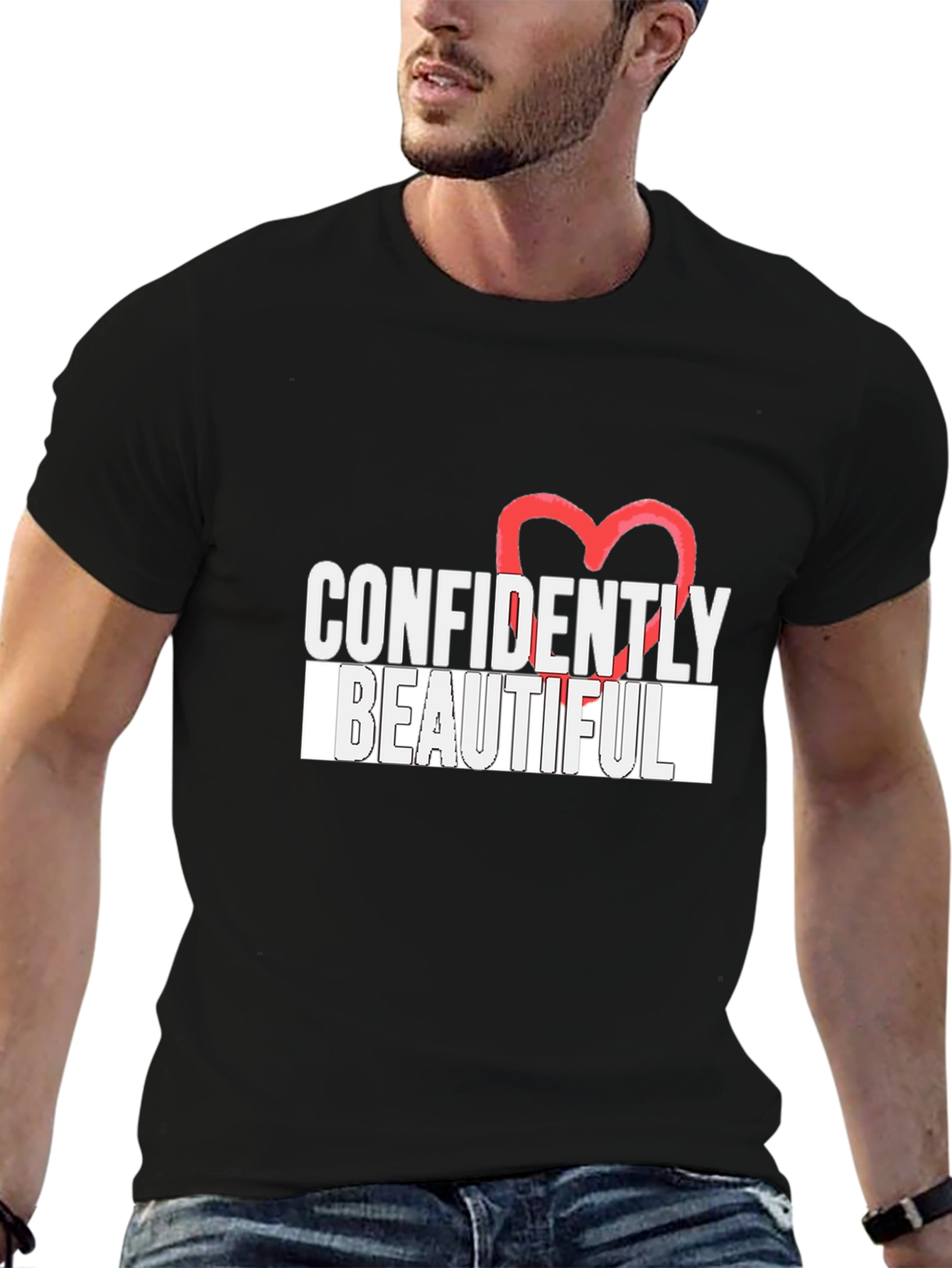 Confidently Beautiful Graphic Tee