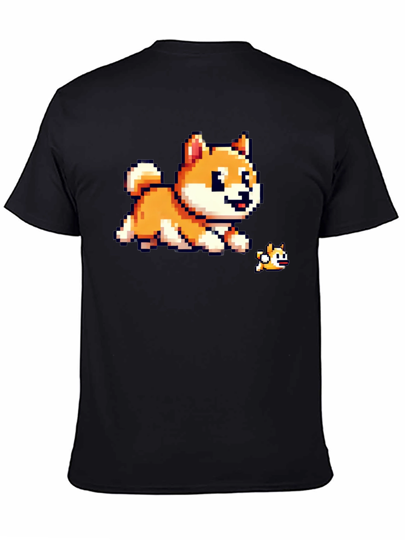 Pixel Dog T-Shirt - Shiba Inu