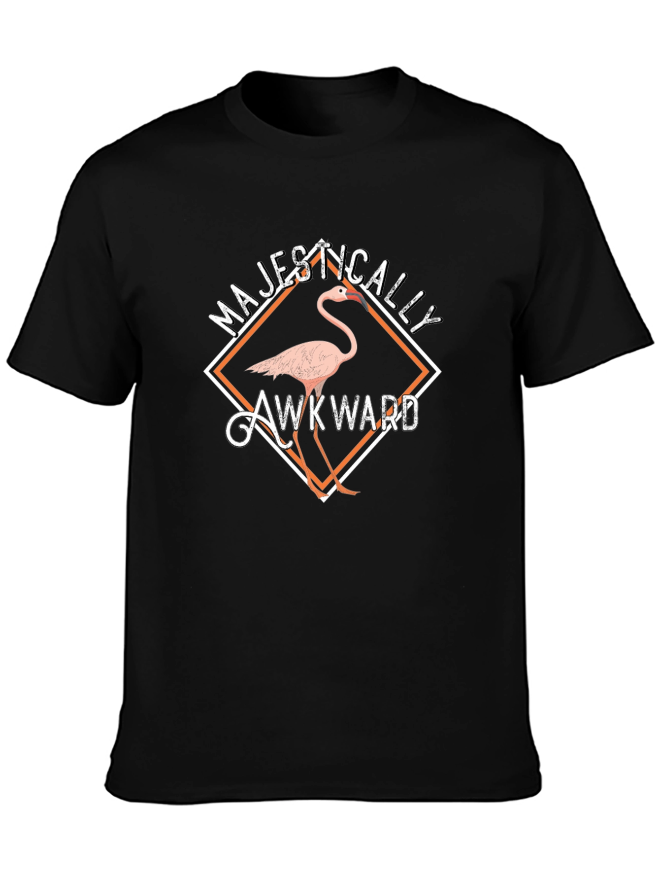 Majestically Awkward Flamingo Tee