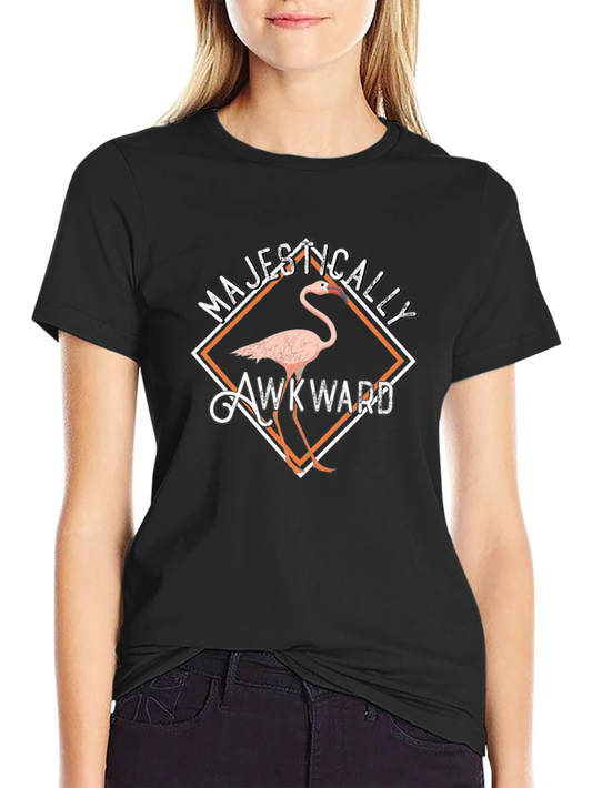 Majestically Awkward Flamingo Tee