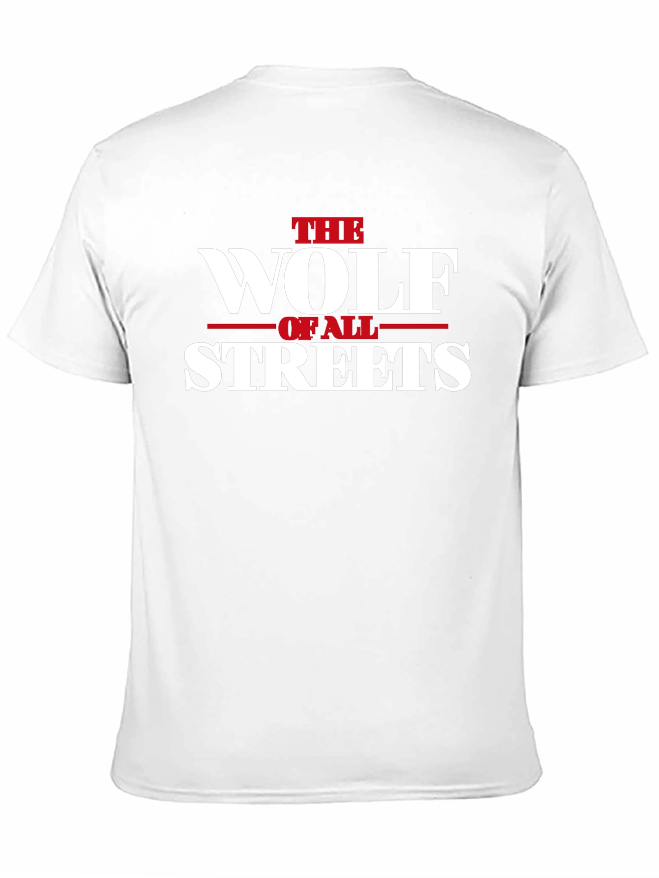 The Wolf Of All Streets Black T-Shirt