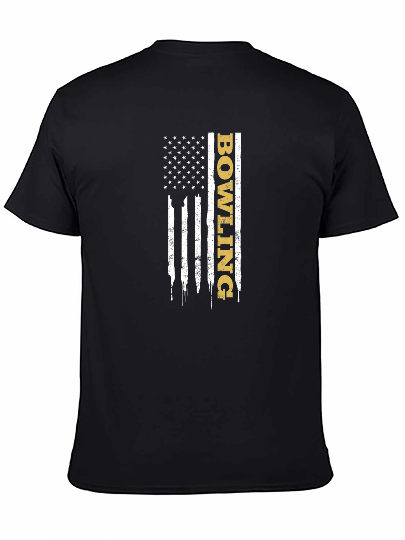 Bowling American Flag Graphic Tee
