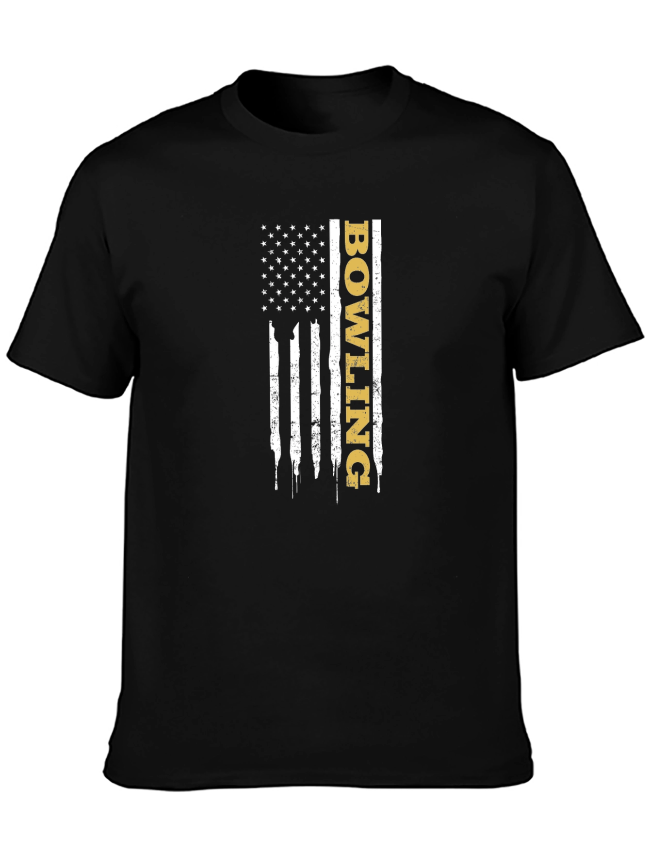 Bowling American Flag Graphic Tee