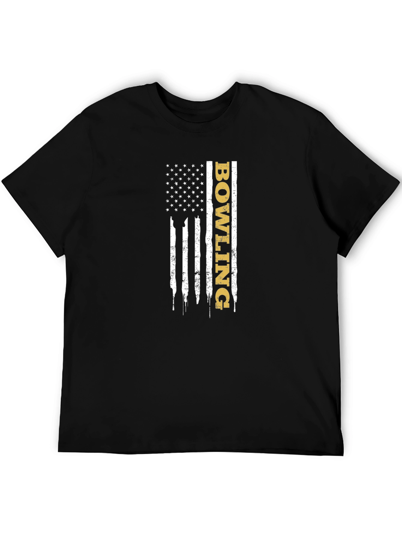 Bowling American Flag Graphic Tee