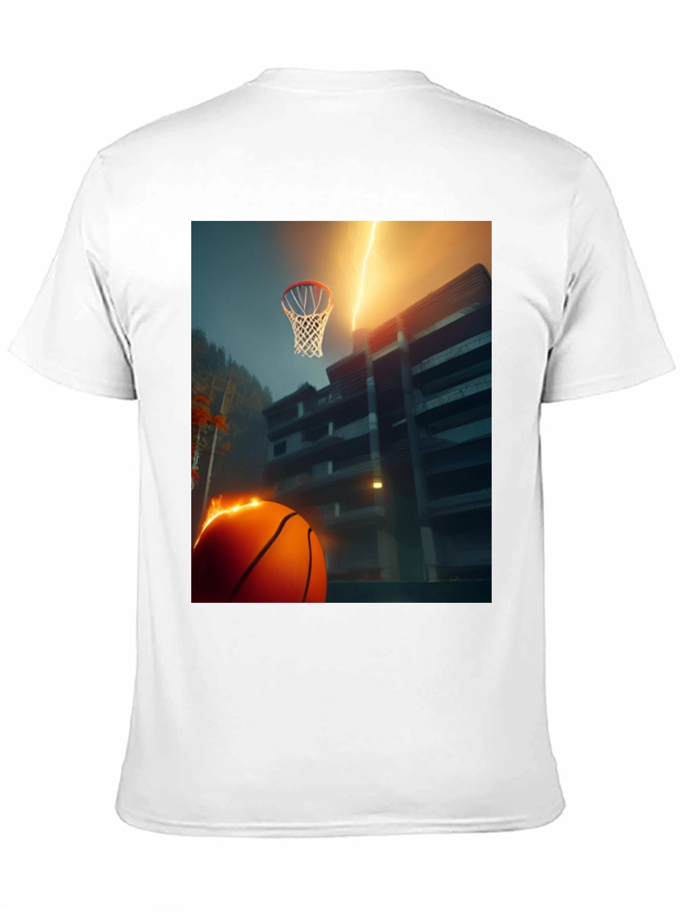 Basketball Lightning T-Shirt