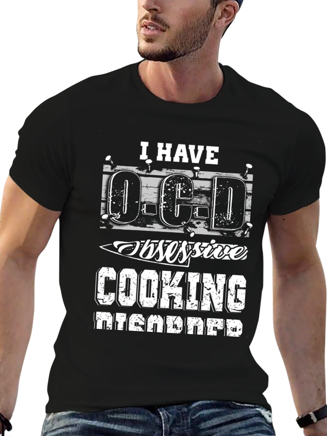 Obsessive Cooking Disorder Black T-Shirt