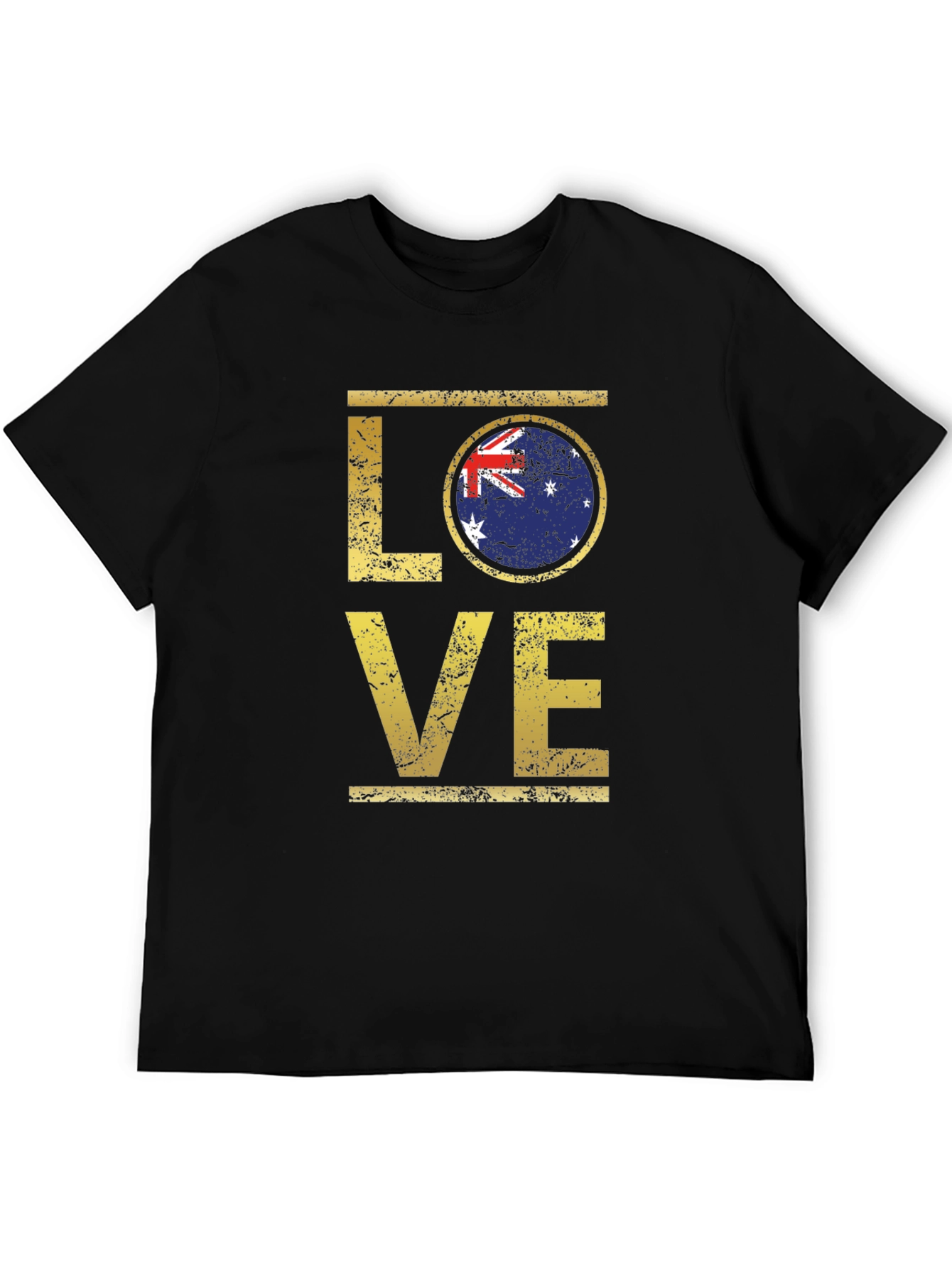 LOVE Australia Flag Graphic T-Shirt