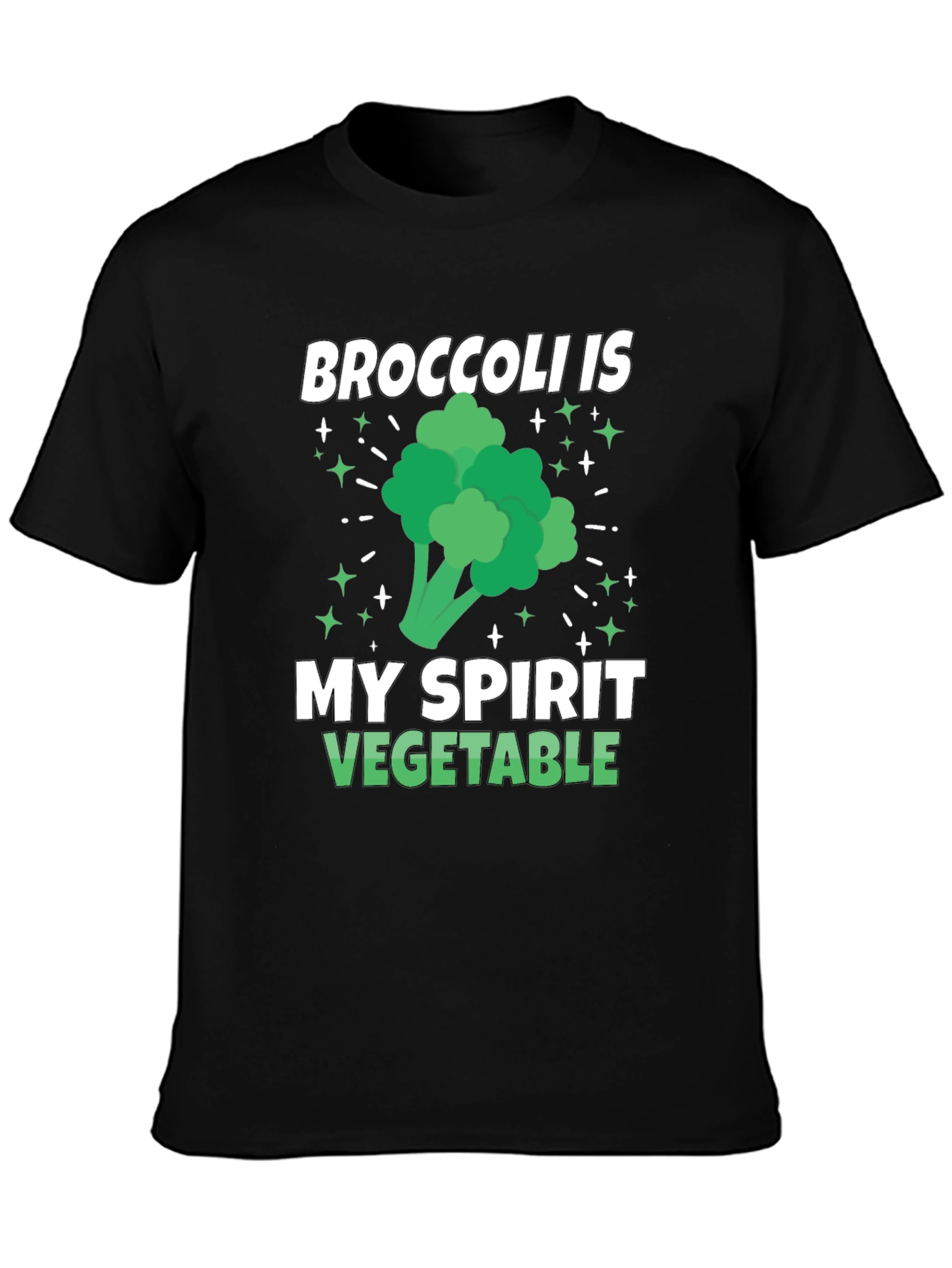Broccoli Is My Spirit Vegetable Funny T-Shirt
