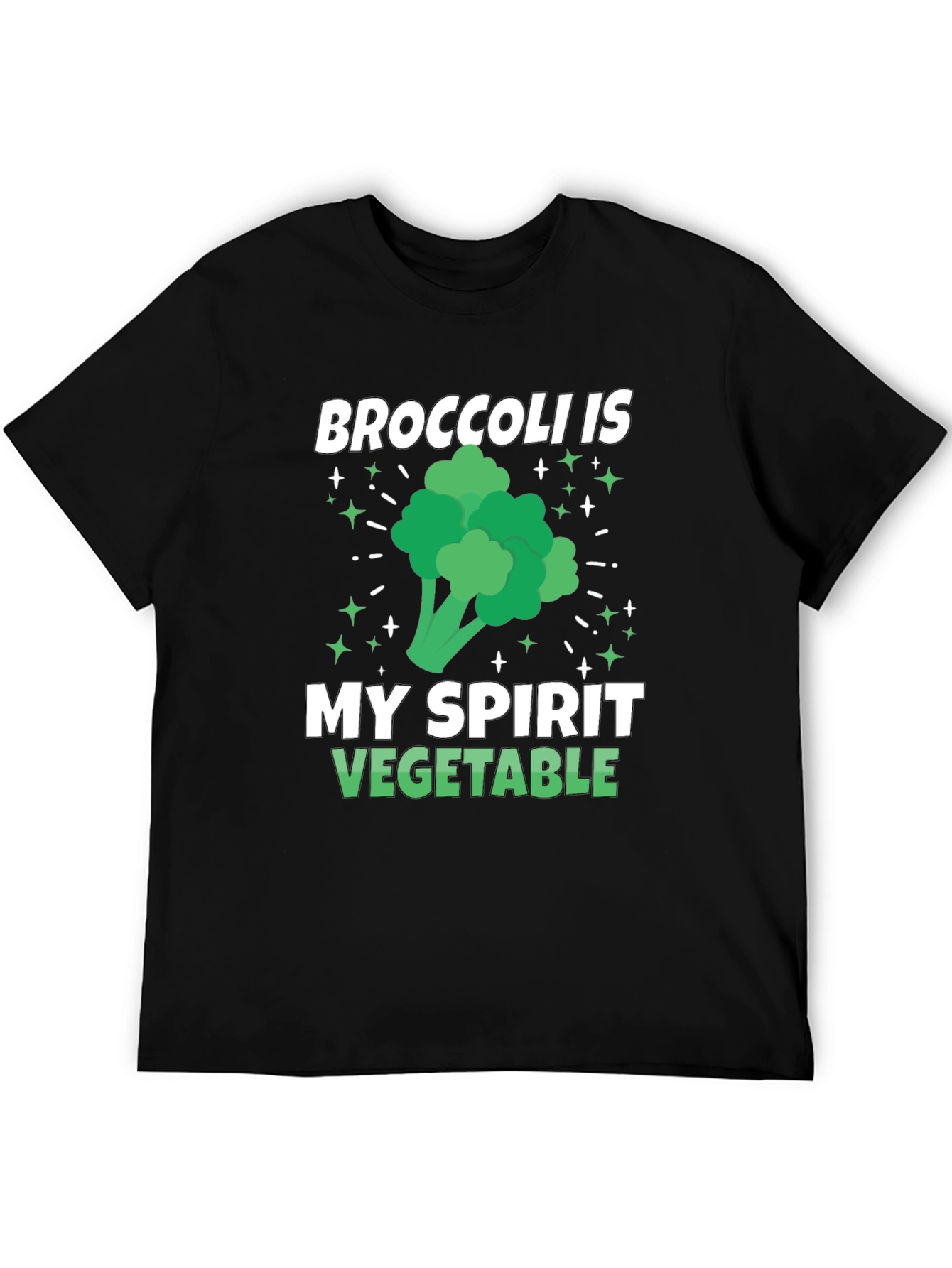 Broccoli Is My Spirit Vegetable Funny T-Shirt