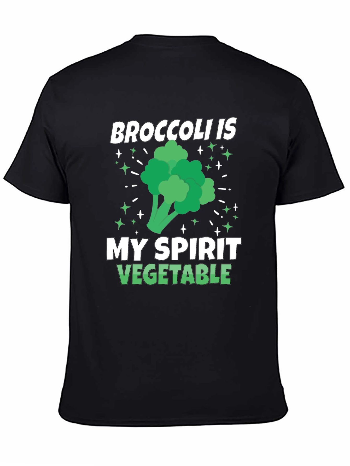 Broccoli Is My Spirit Vegetable Funny T-Shirt
