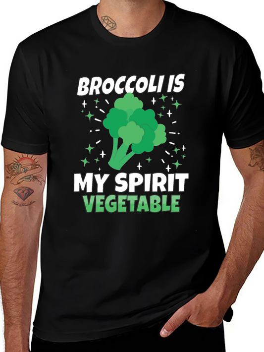 Broccoli Is My Spirit Vegetable Funny T-Shirt