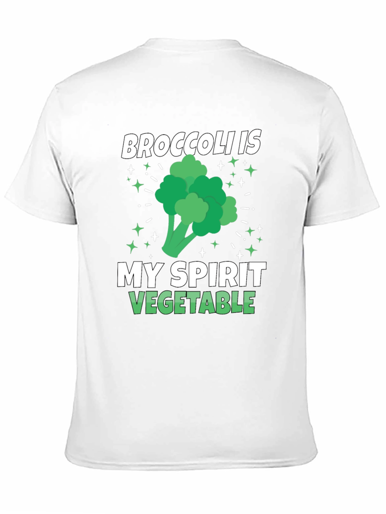Broccoli Is My Spirit Vegetable Funny T-Shirt