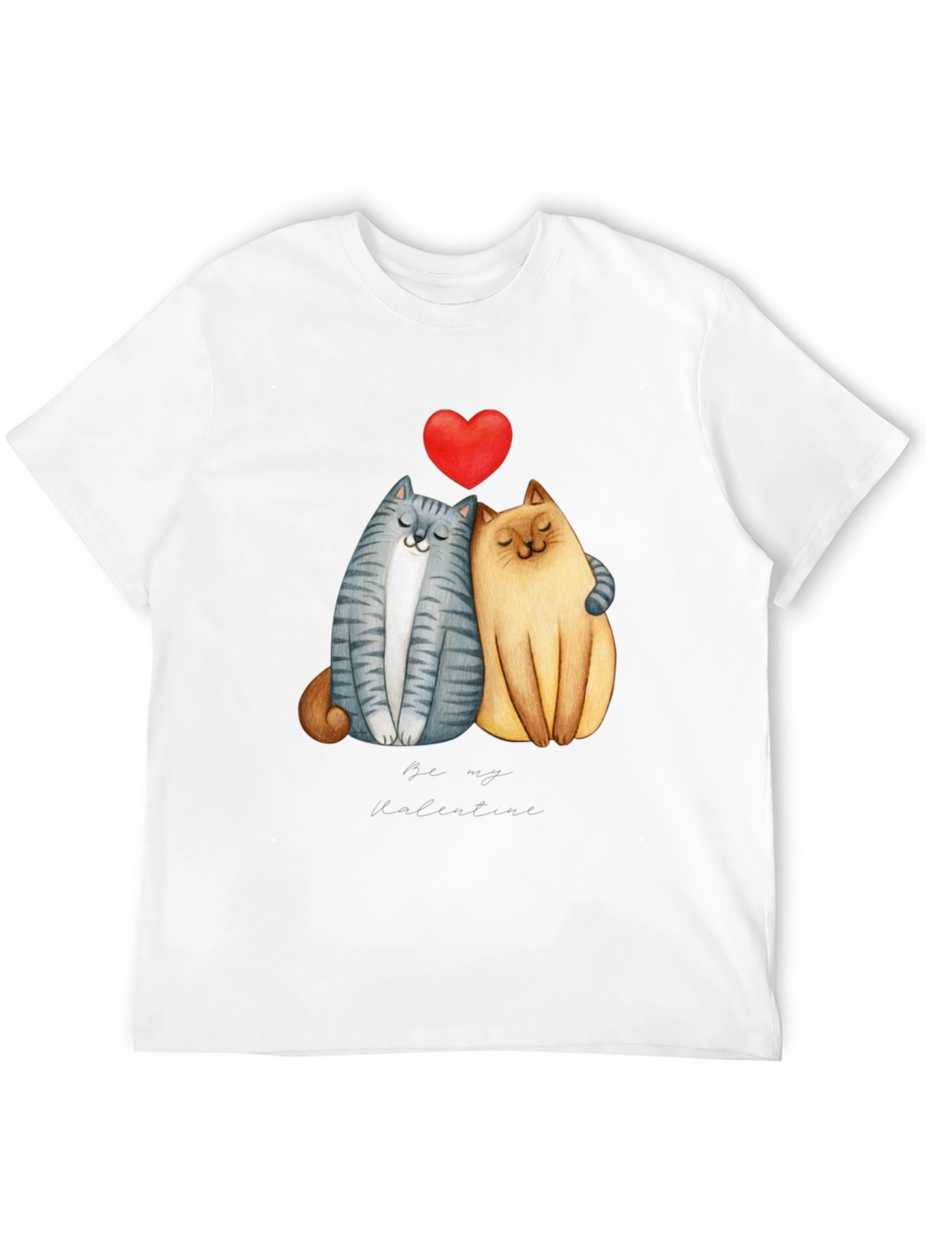 Cute Cats Valentines Day T-Shirt