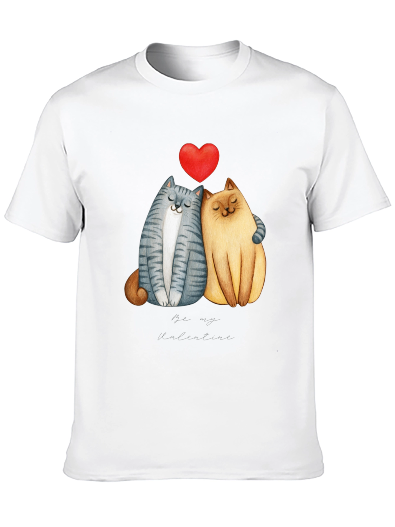 Cute Cats Valentines Day T-Shirt