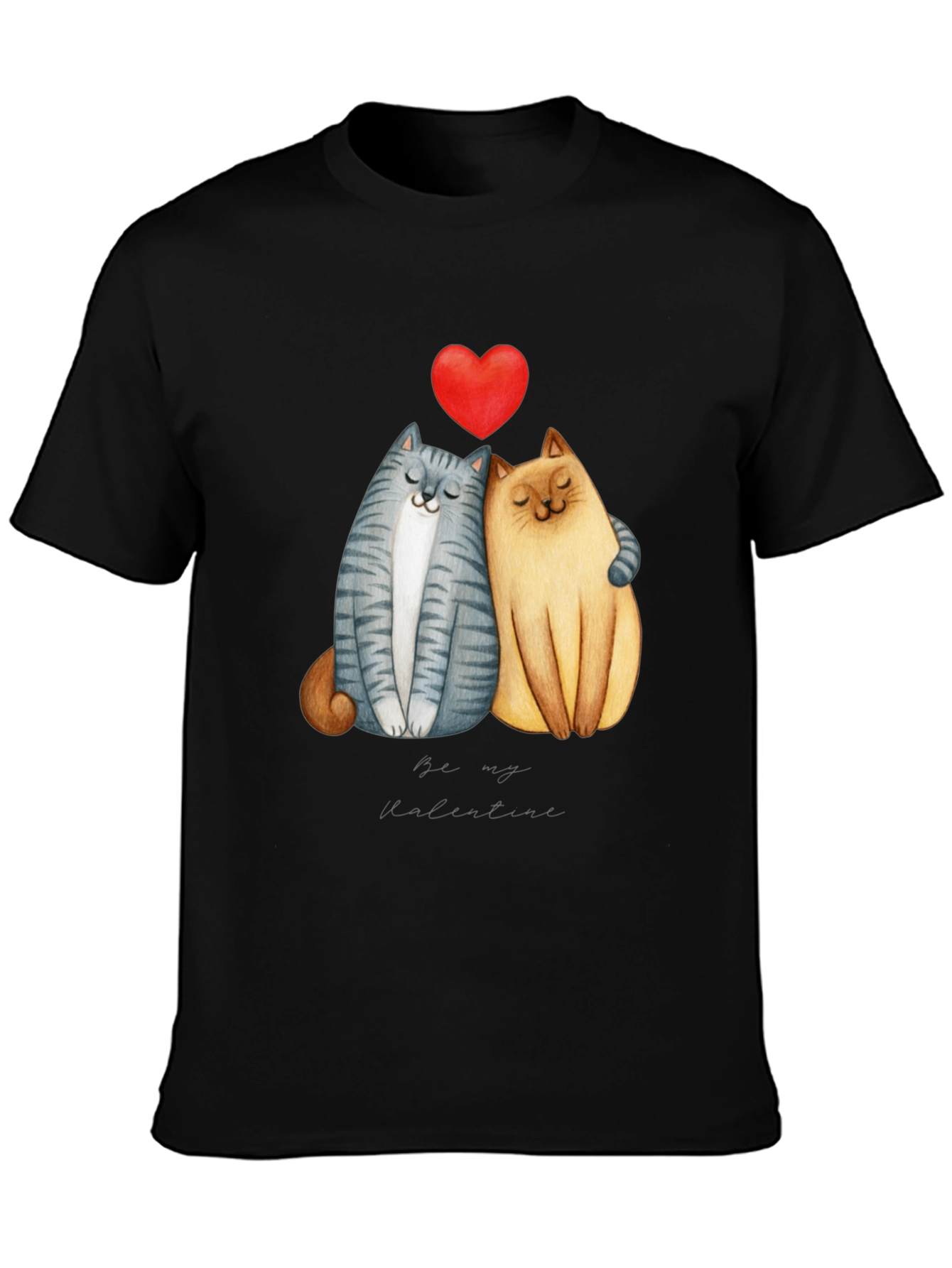 Cute Cats Valentines Day T-Shirt
