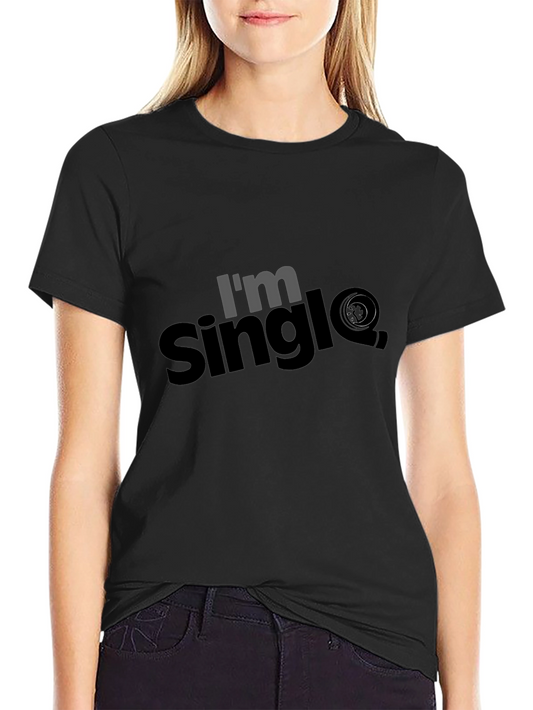 Im Single Turbo T-Shirt - Black Cotton Tee