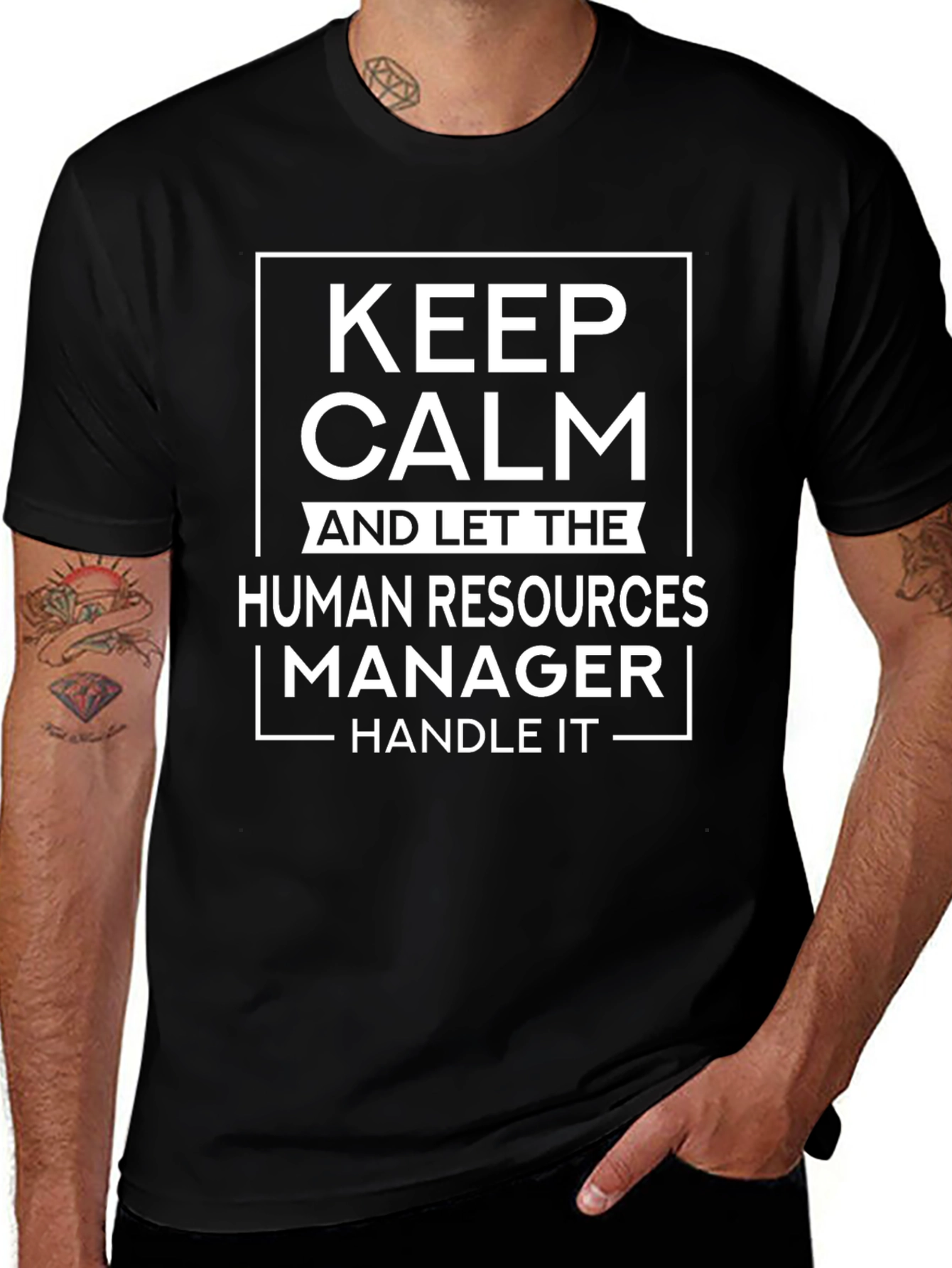 Keep Calm HR Manager T-Shirt